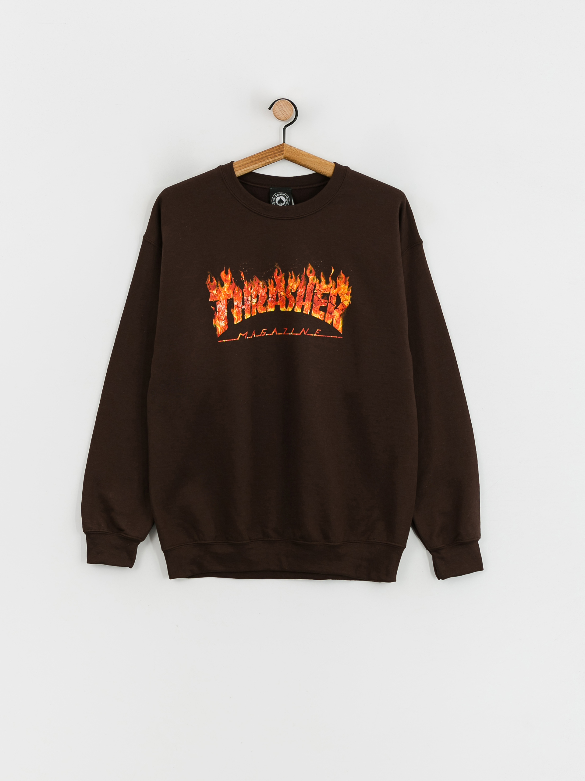 Thrasher Inferno Pulóver (dark chocolate)