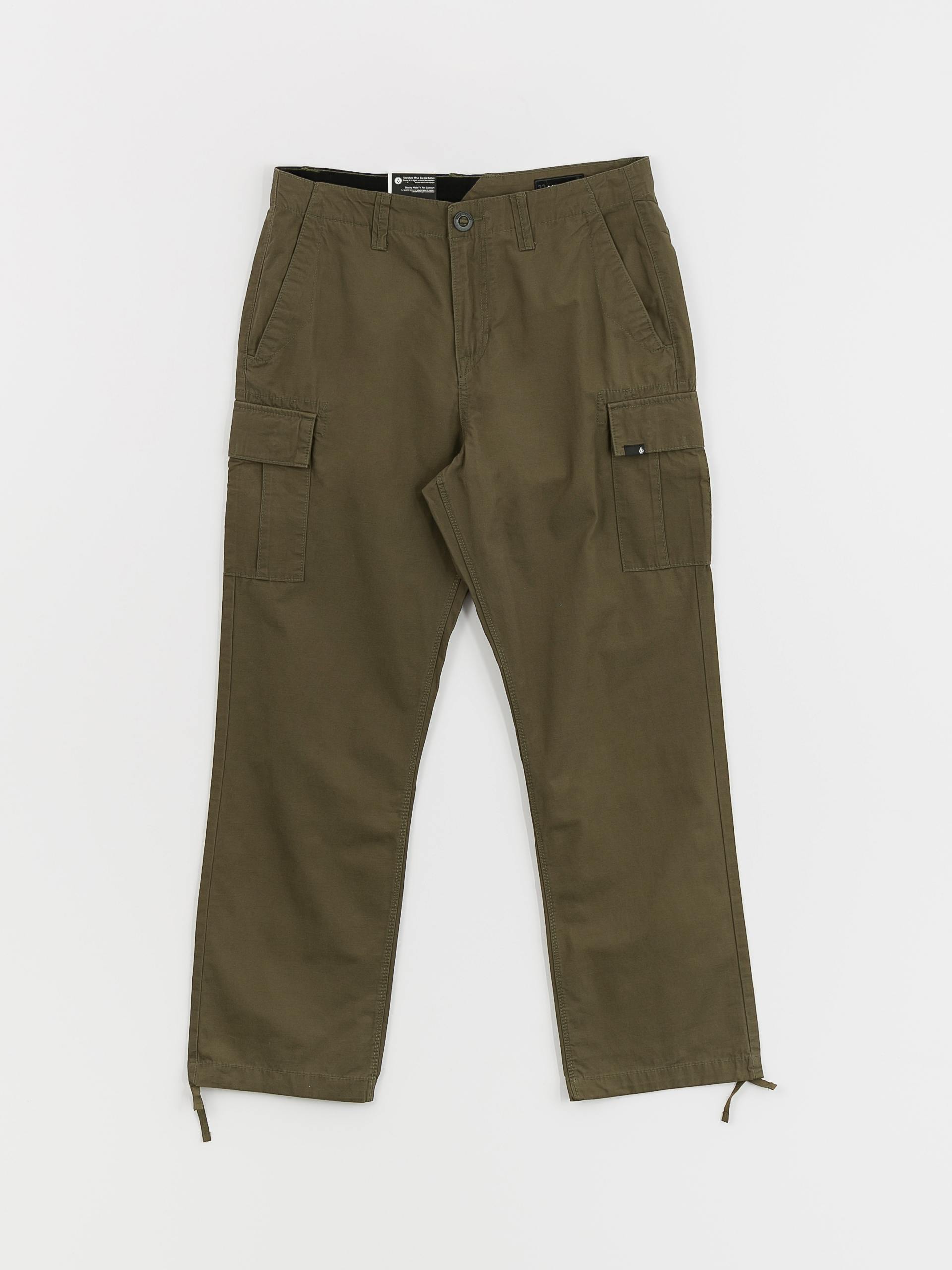 Volcom March Cargo Slub Kisnadrág (military)