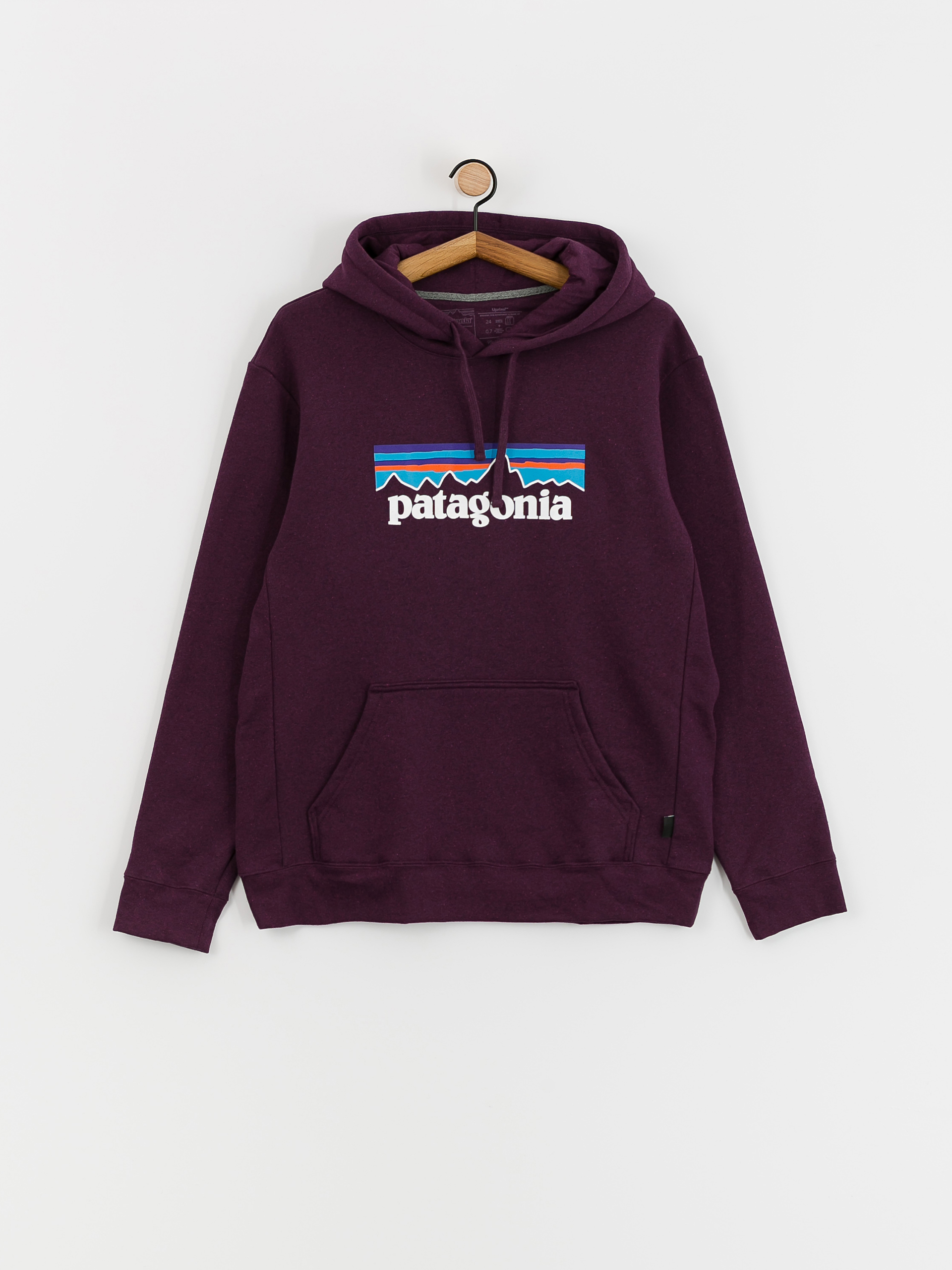 Patagonia Logo Uprisal HD Kapucnis pulóver (night plum)