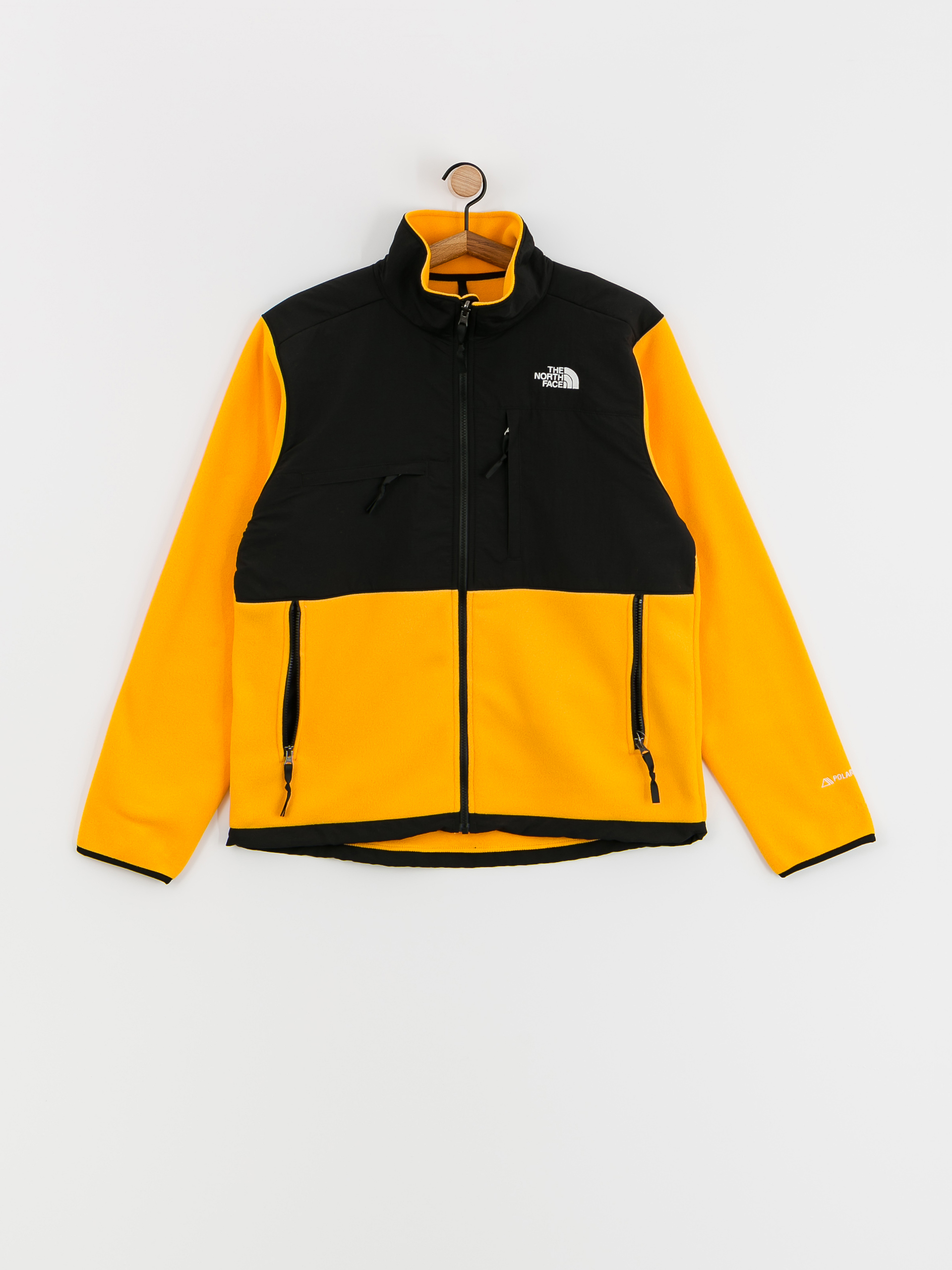 Férfi The North Face Denali Polár pulóver (summit gold/tnf black)