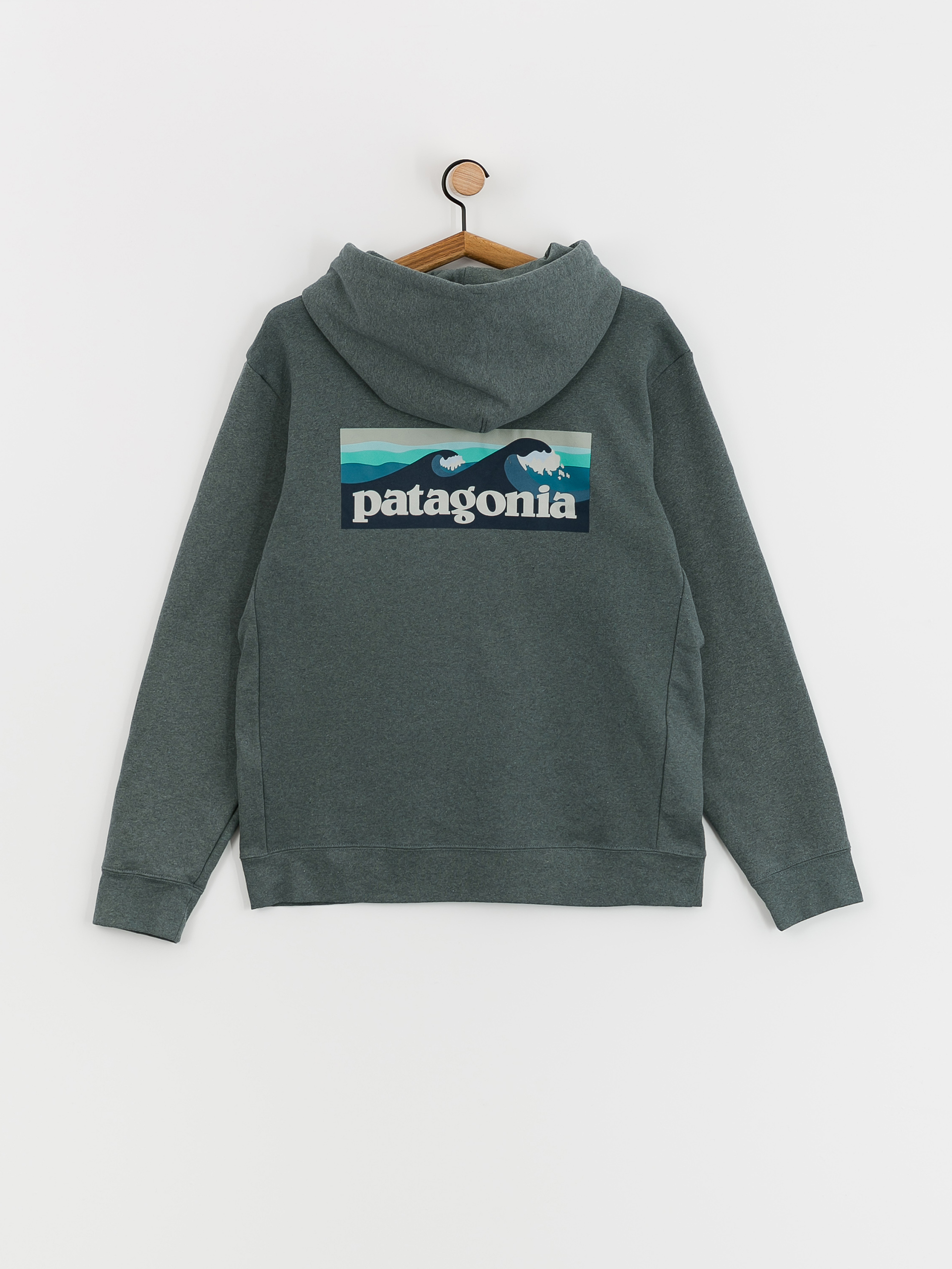 Patagonia Boardshort Logo Uprisal HD Kapucnis pulóver (nouveau green)