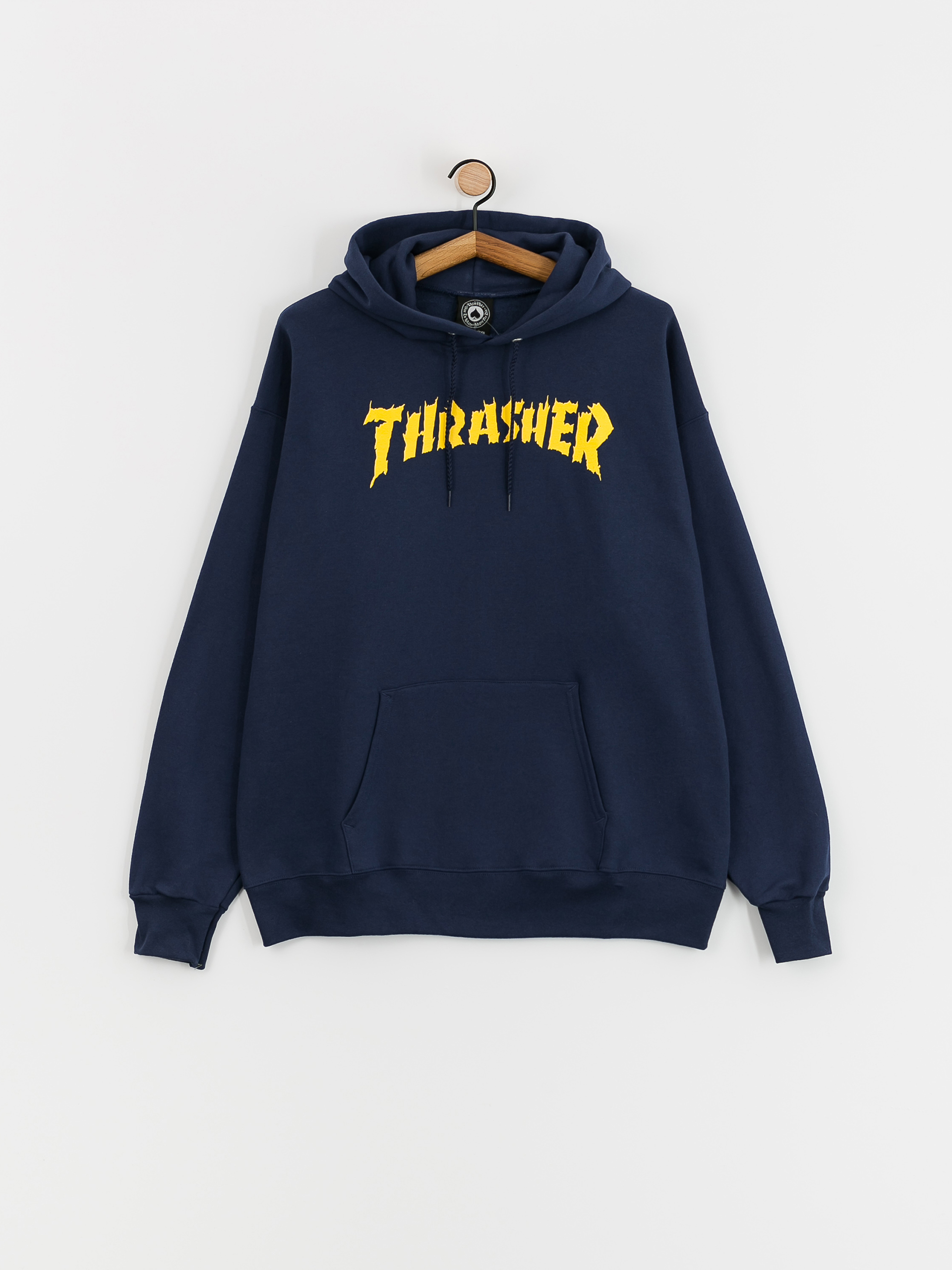 Thrasher Burn It Down HD Kapucnis pulóver (navy)