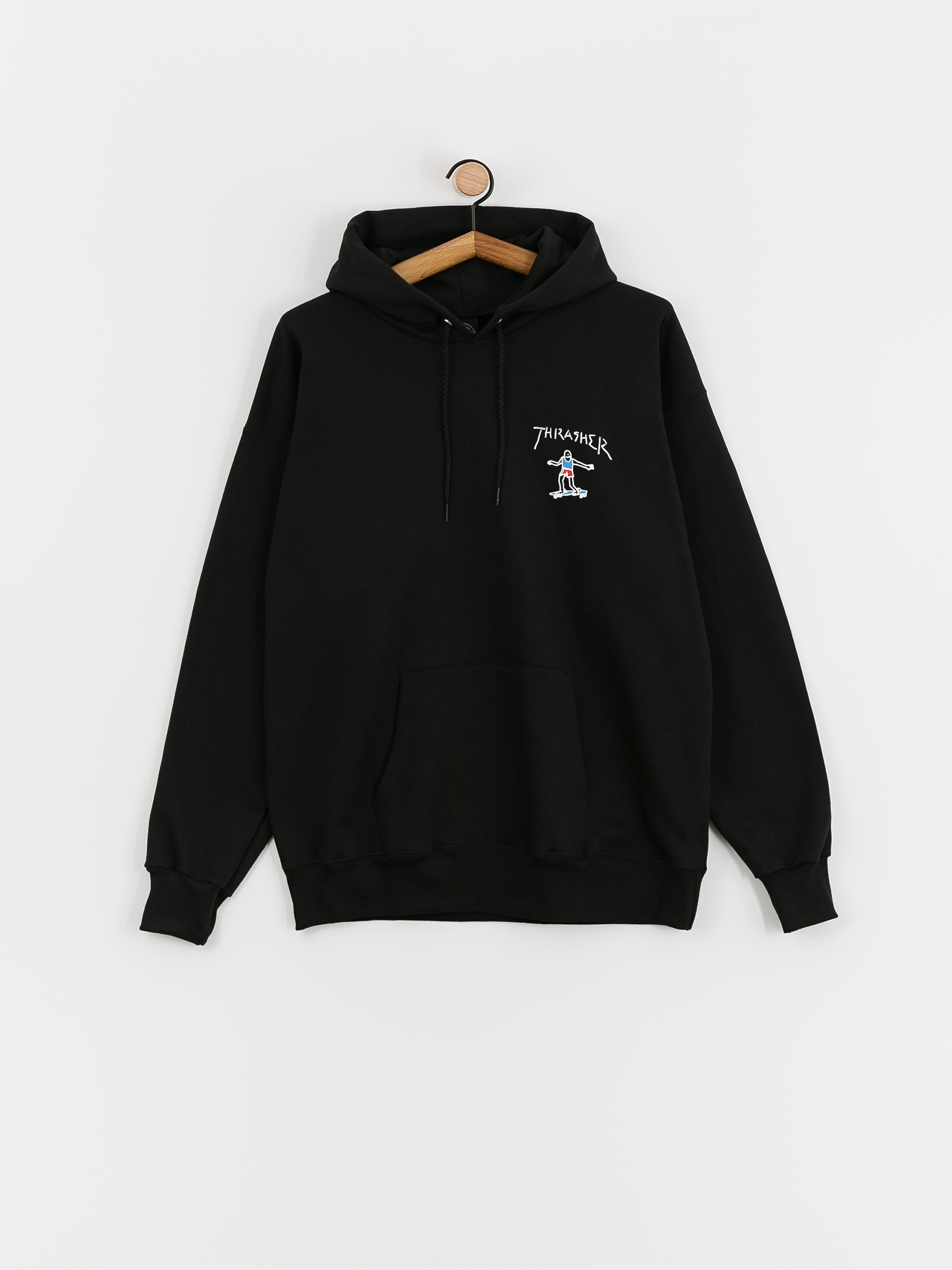 Thrasher Gonz Mini Logo HD Kapucnis pulóver (black)