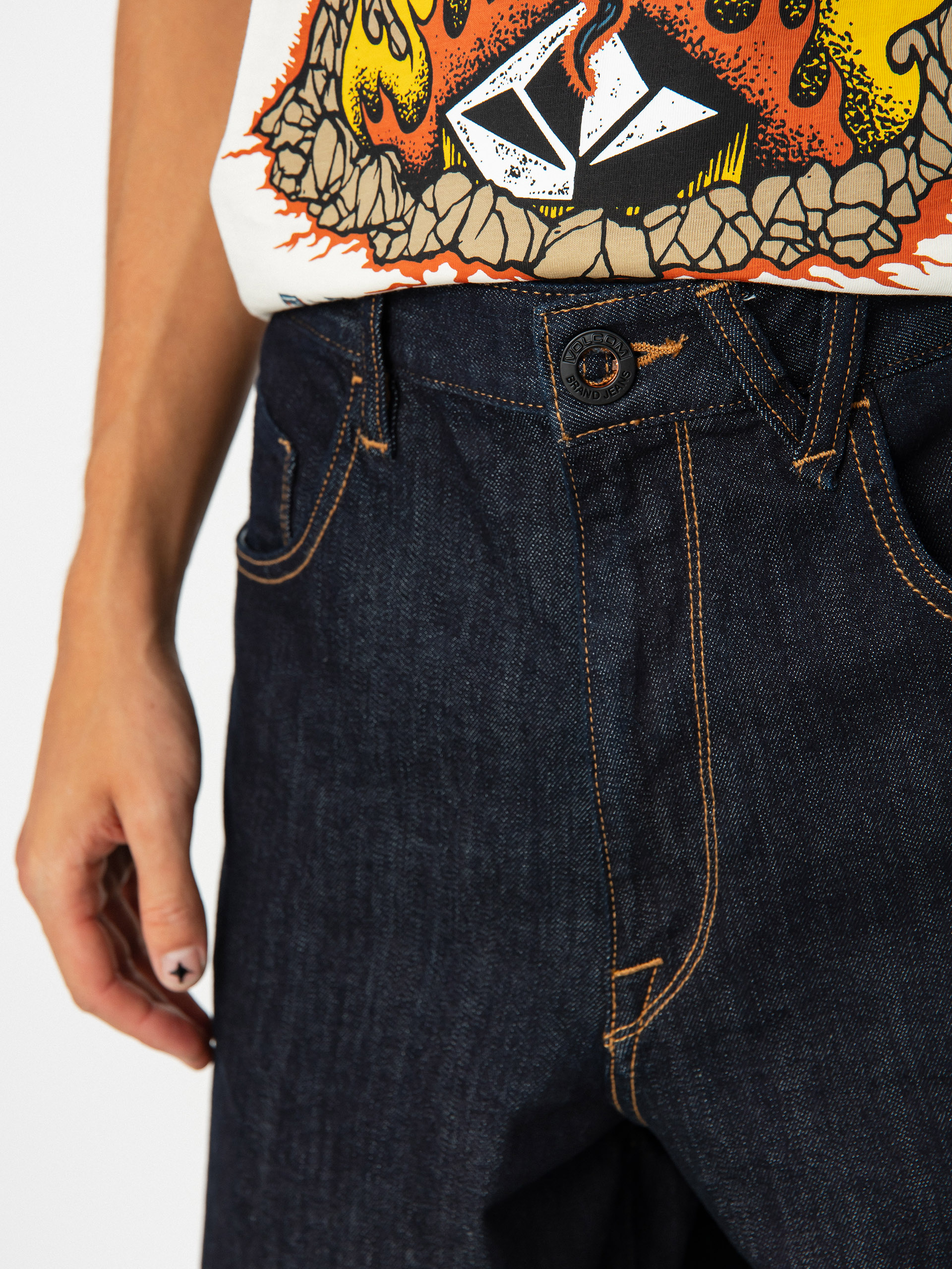 Volcom Billow Denim Kisnadrág (rinse)