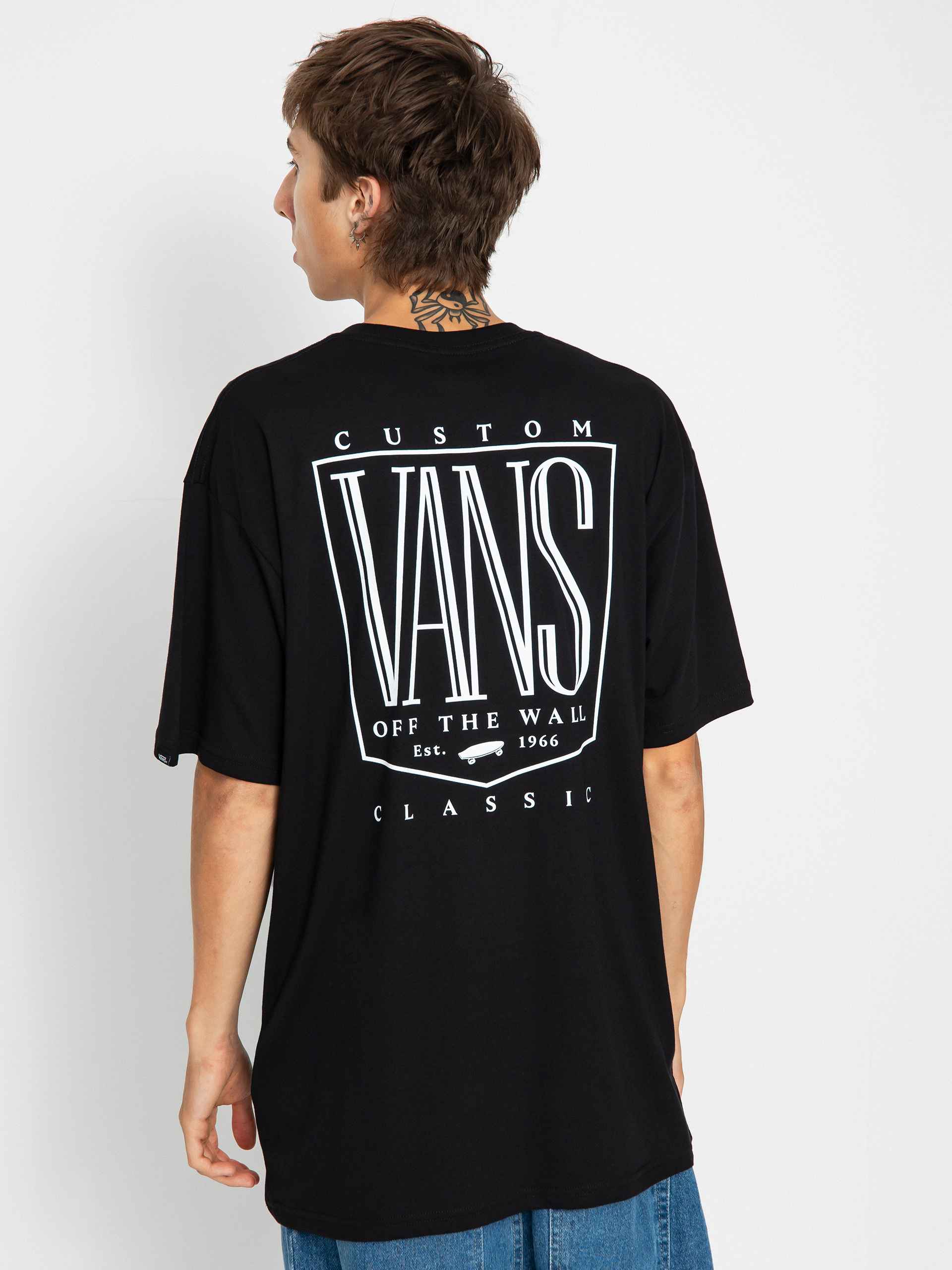 Vans Original Tall Type póló (black)