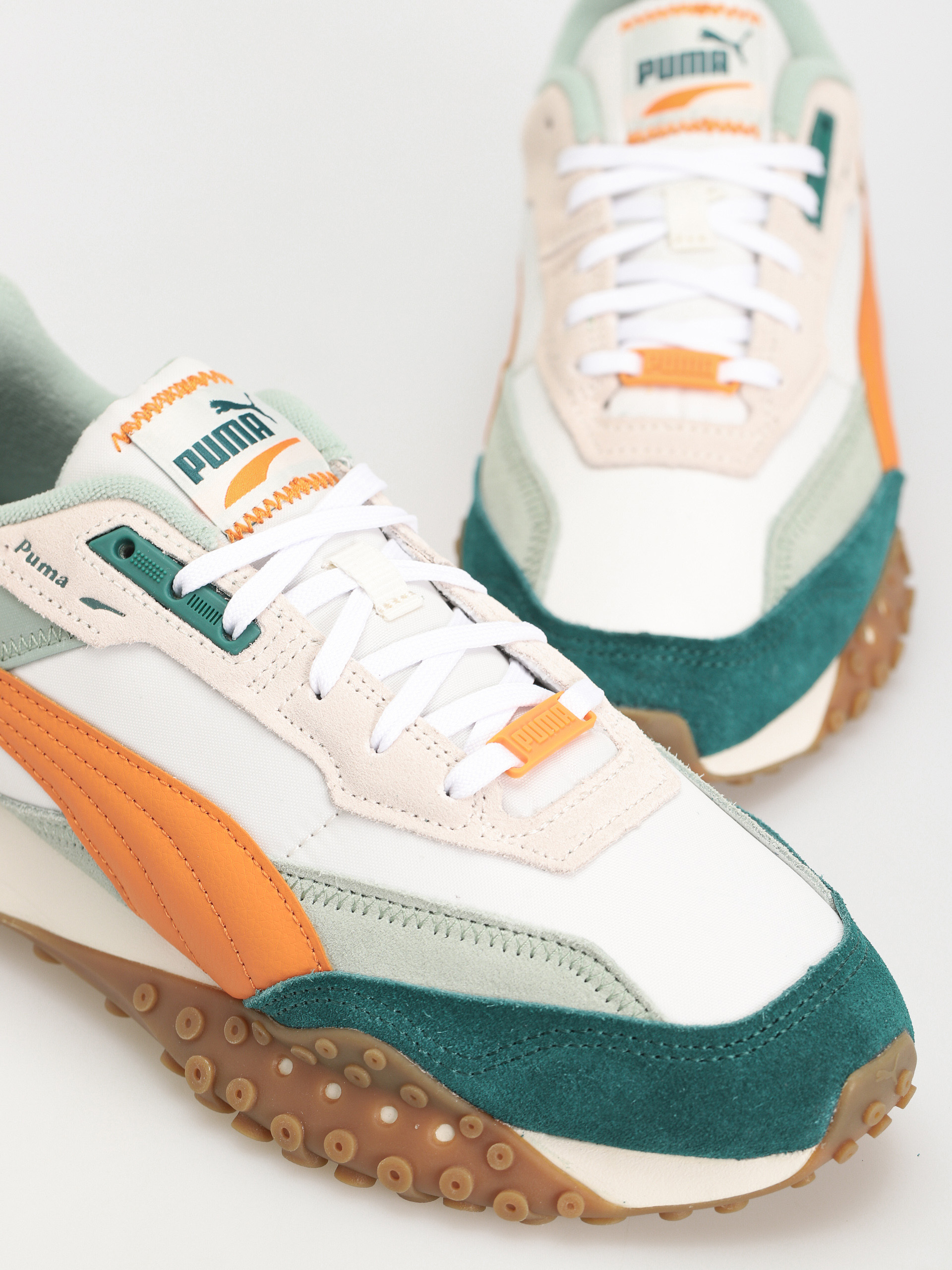 Puma Blktop Rider Cipők (warm white/malachite)