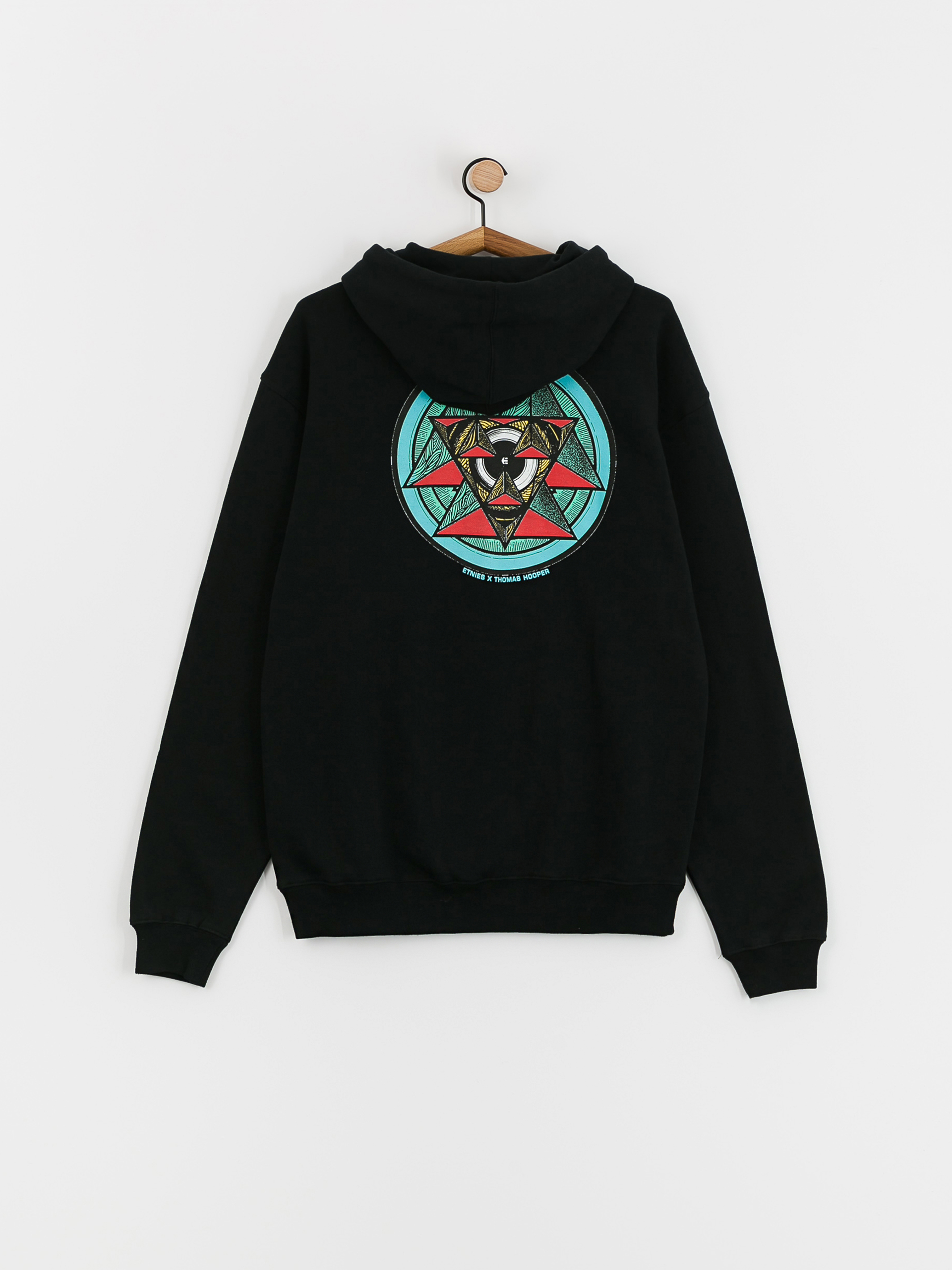 Etnies Thomas Hooper Abstract HD Kapucnis pulóver (black)