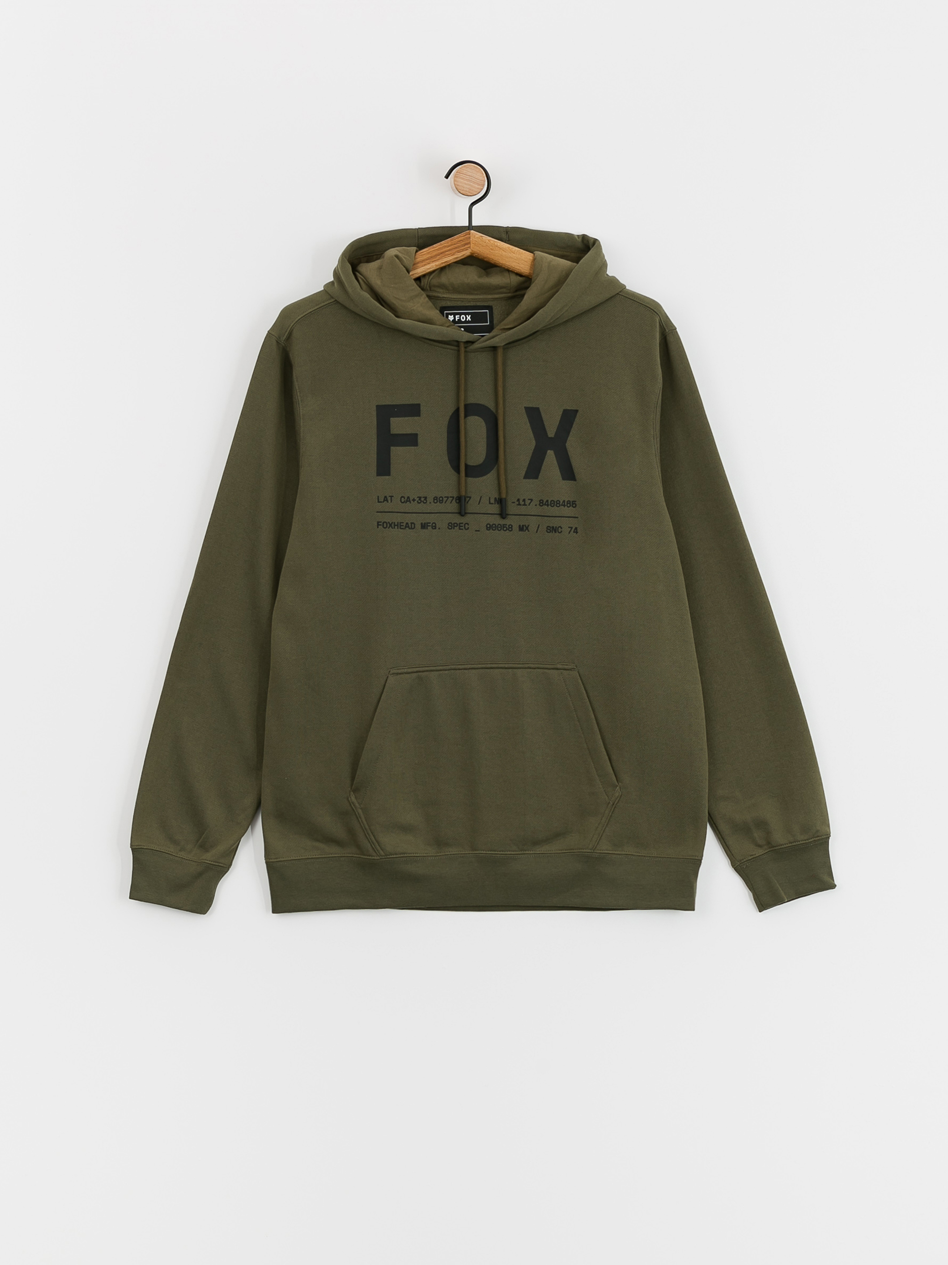 Fox Nontop HD Kapucnis pulóver (olive/green)