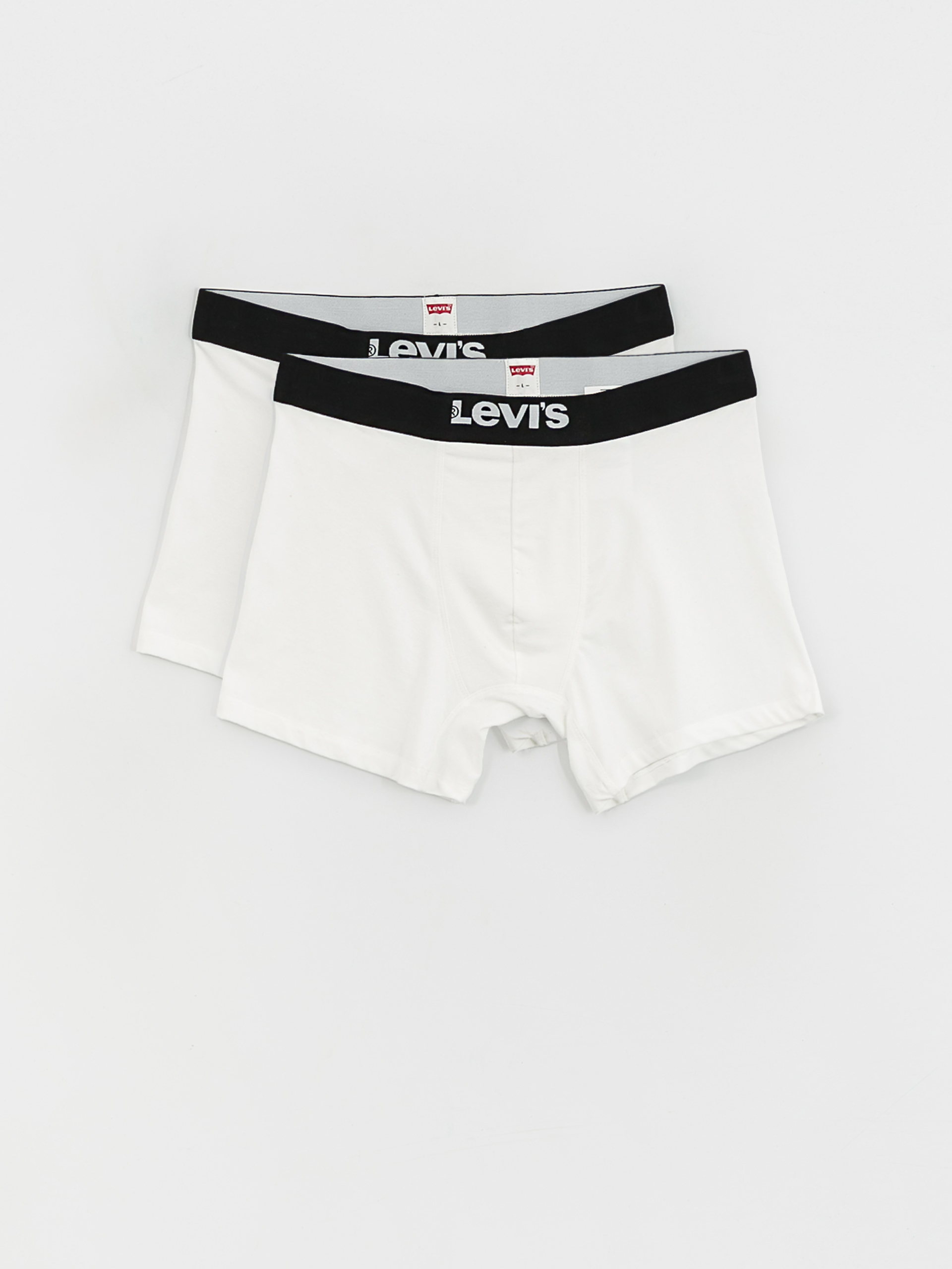 Levi's® Solid Basic Boxer Alsónemű (white/black)