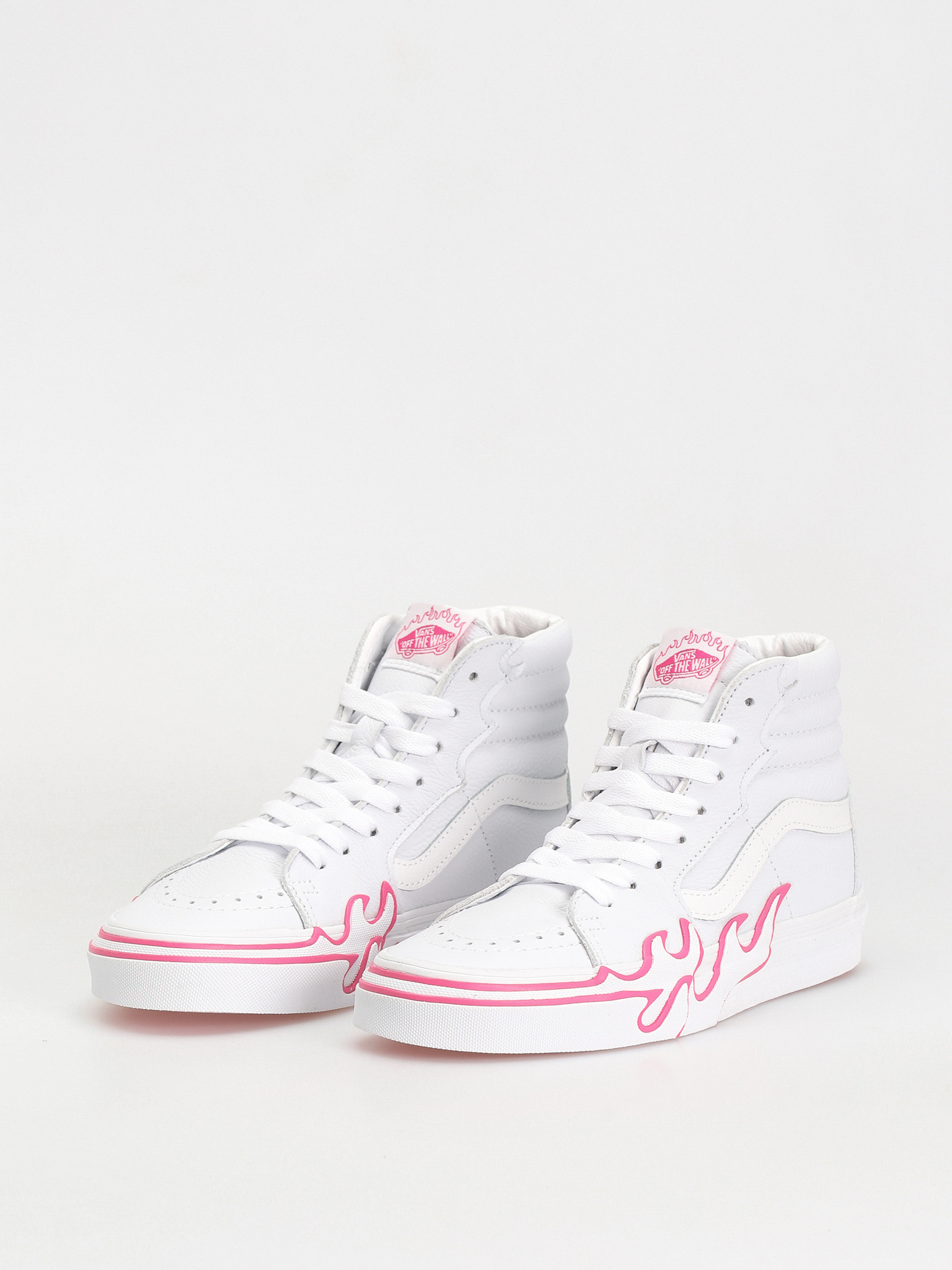 Vans Sk8 Hi Flame Cipők (pop pink glo)