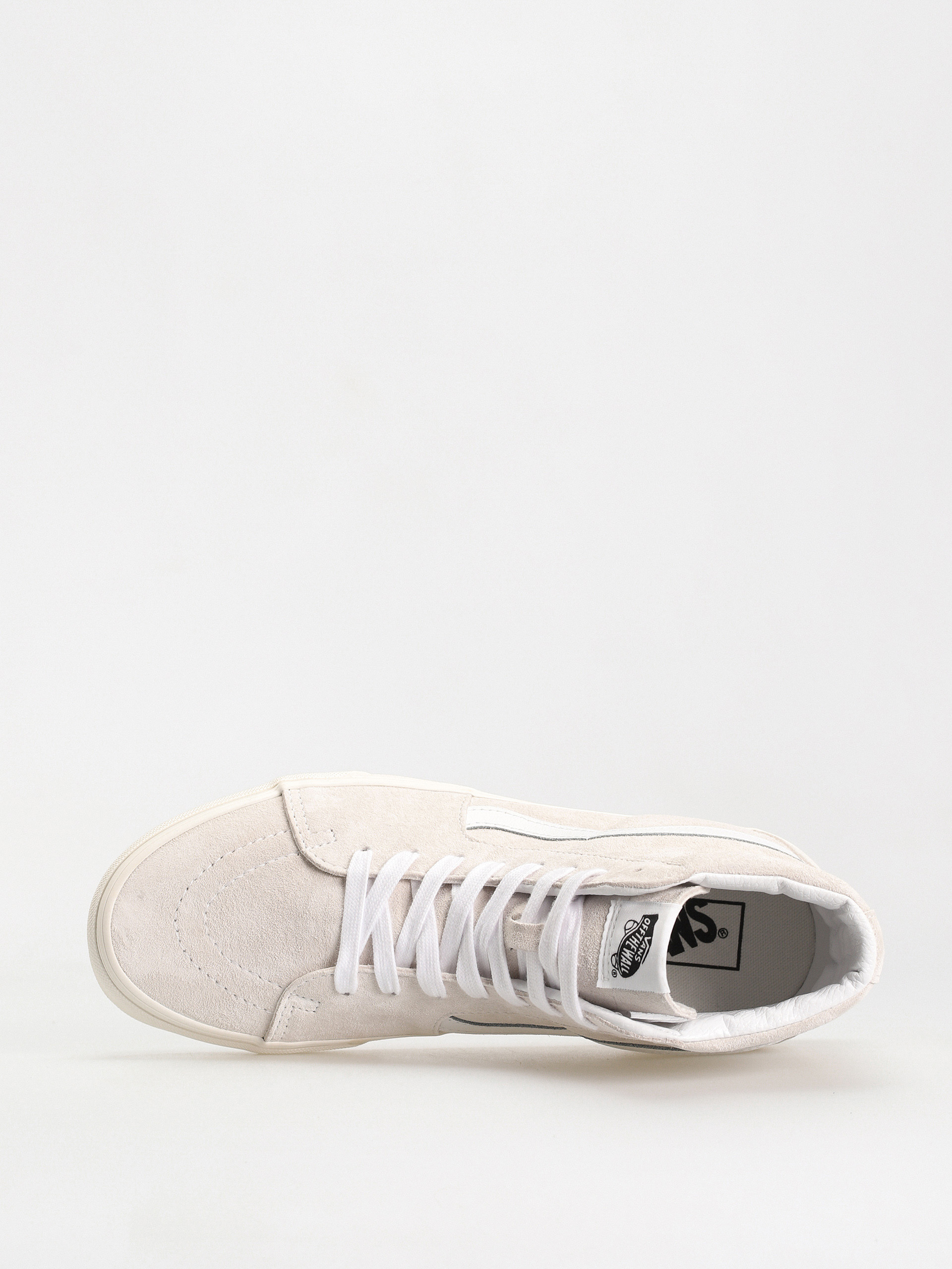 Vans Sk8 Hi Cipők (pig suede blanc de blanc)