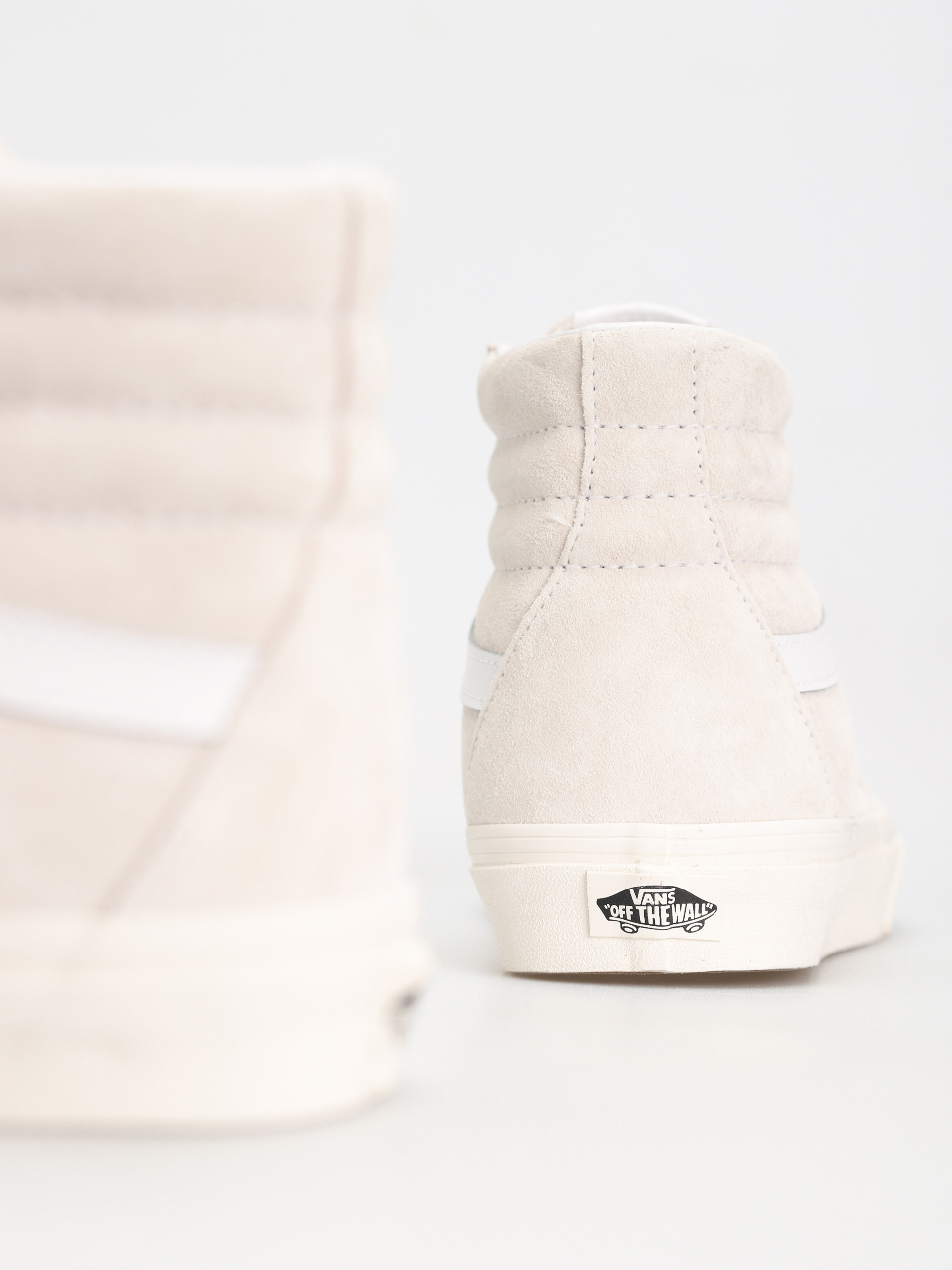 Vans Sk8 Hi Cipők (pig suede blanc de blanc)