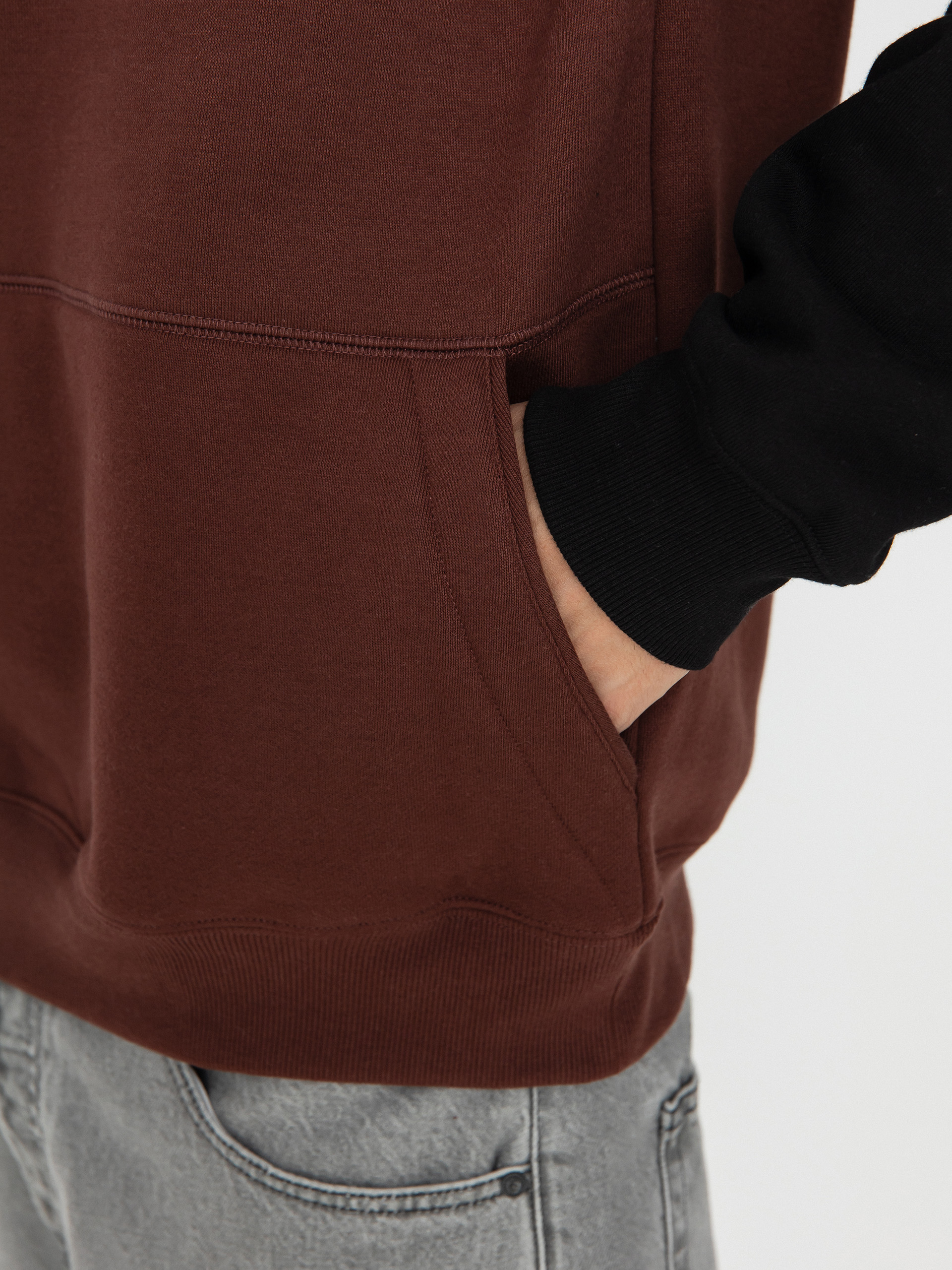 Volcom Homak HD Kapucnis pulóver (bitter chocolate)