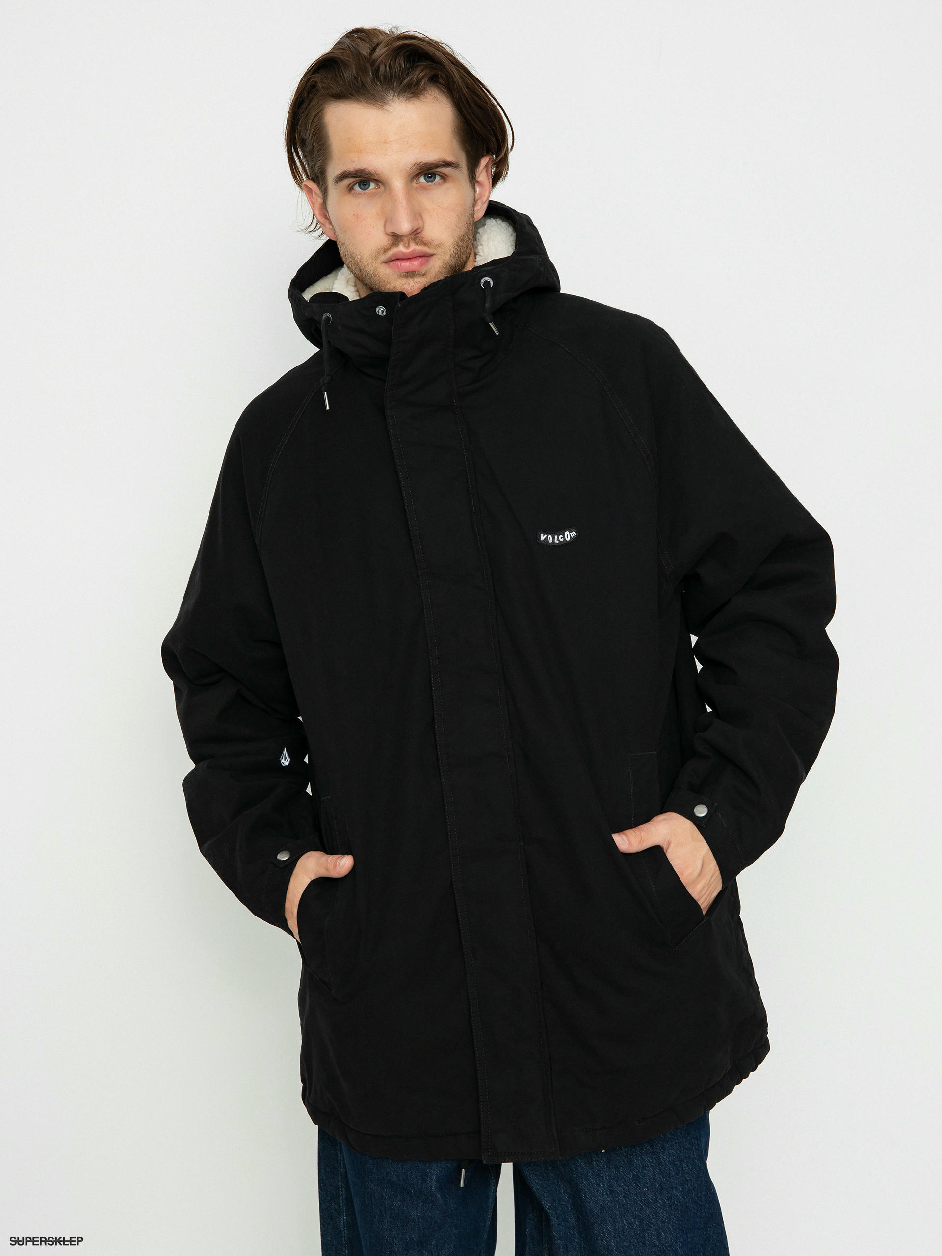 Volcom black store jacket