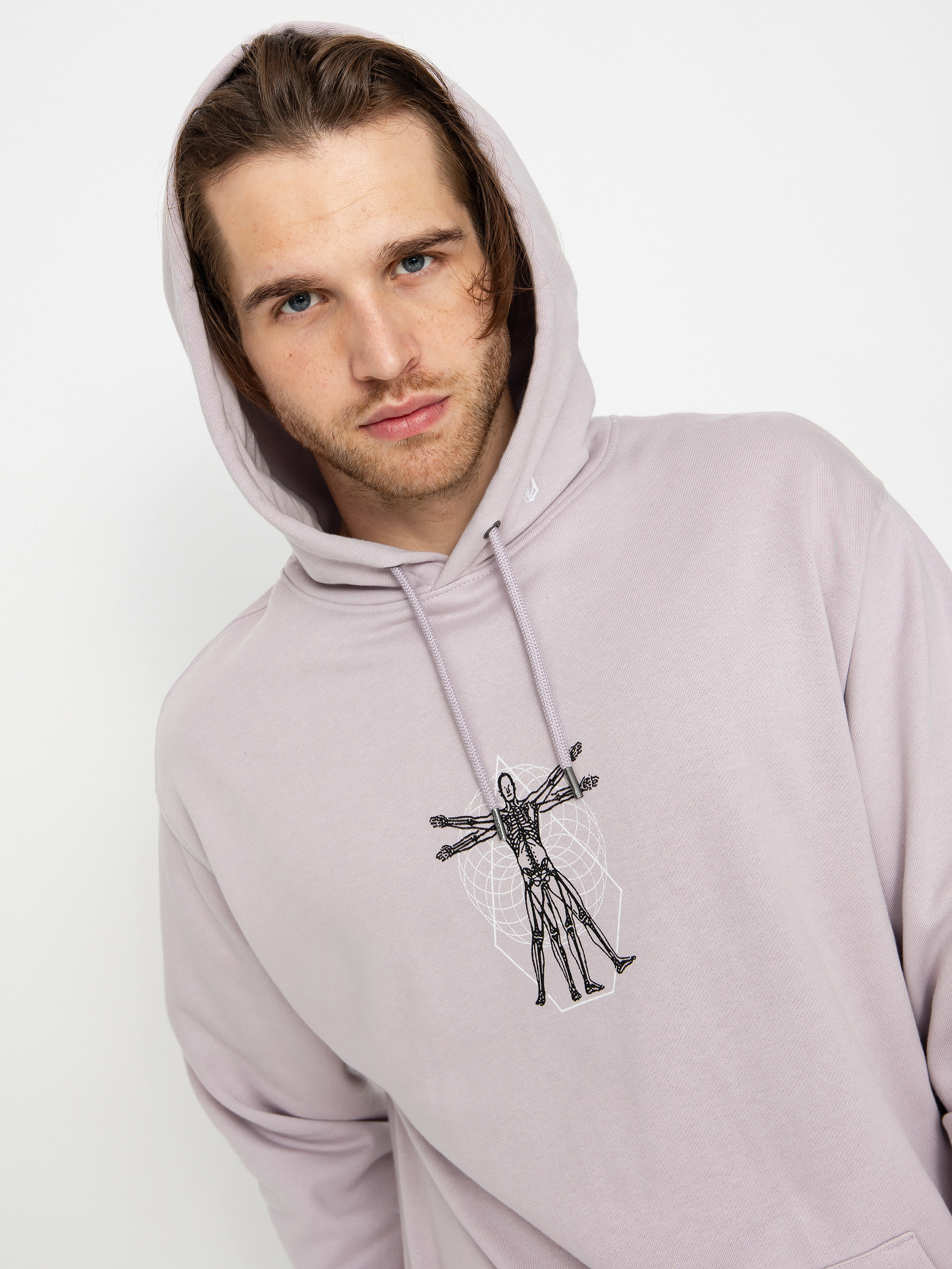 Volcom Watanite HD Kapucnis pulóver (iris purple)