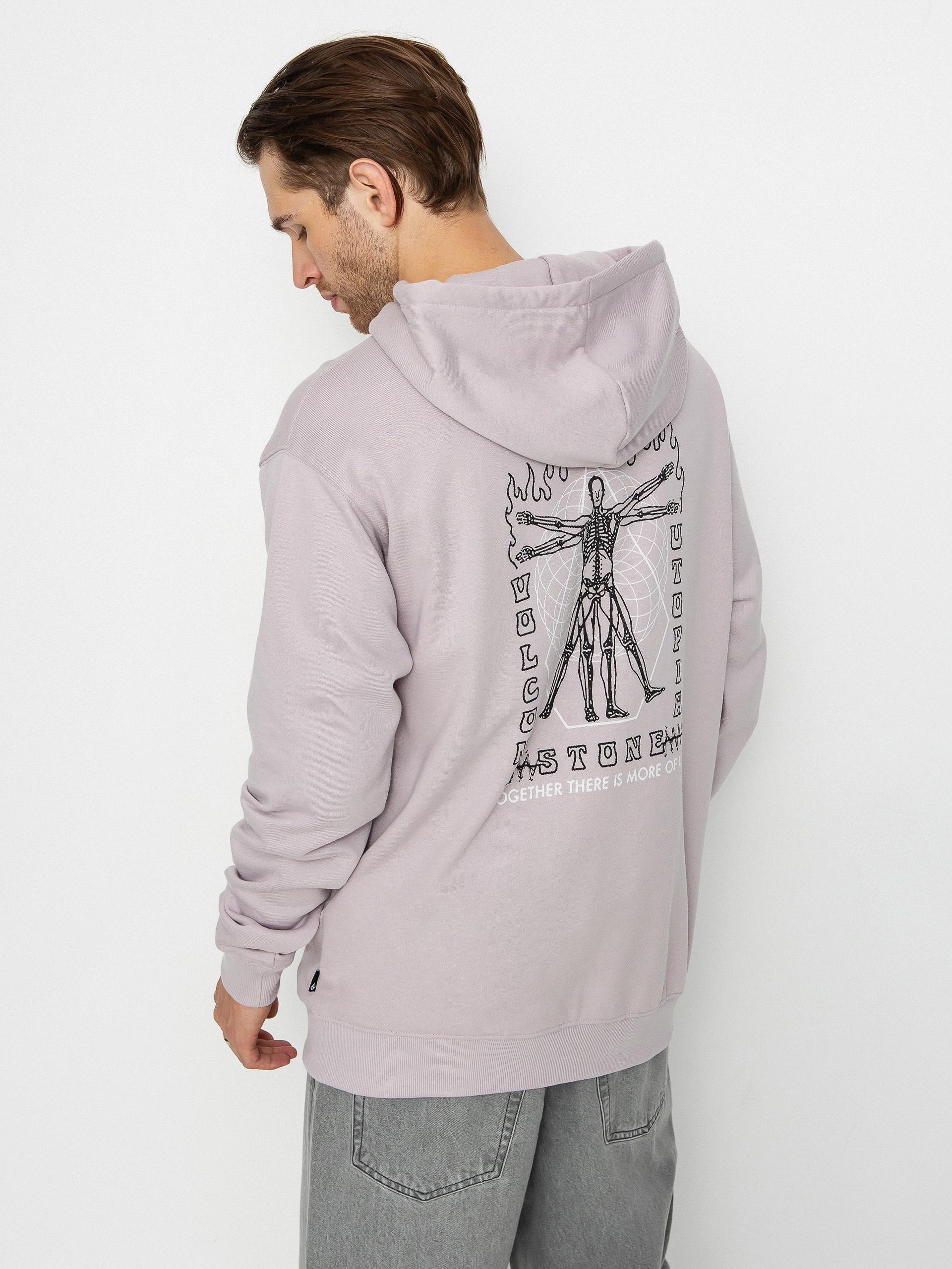 Volcom Watanite HD Kapucnis pulóver (iris purple)