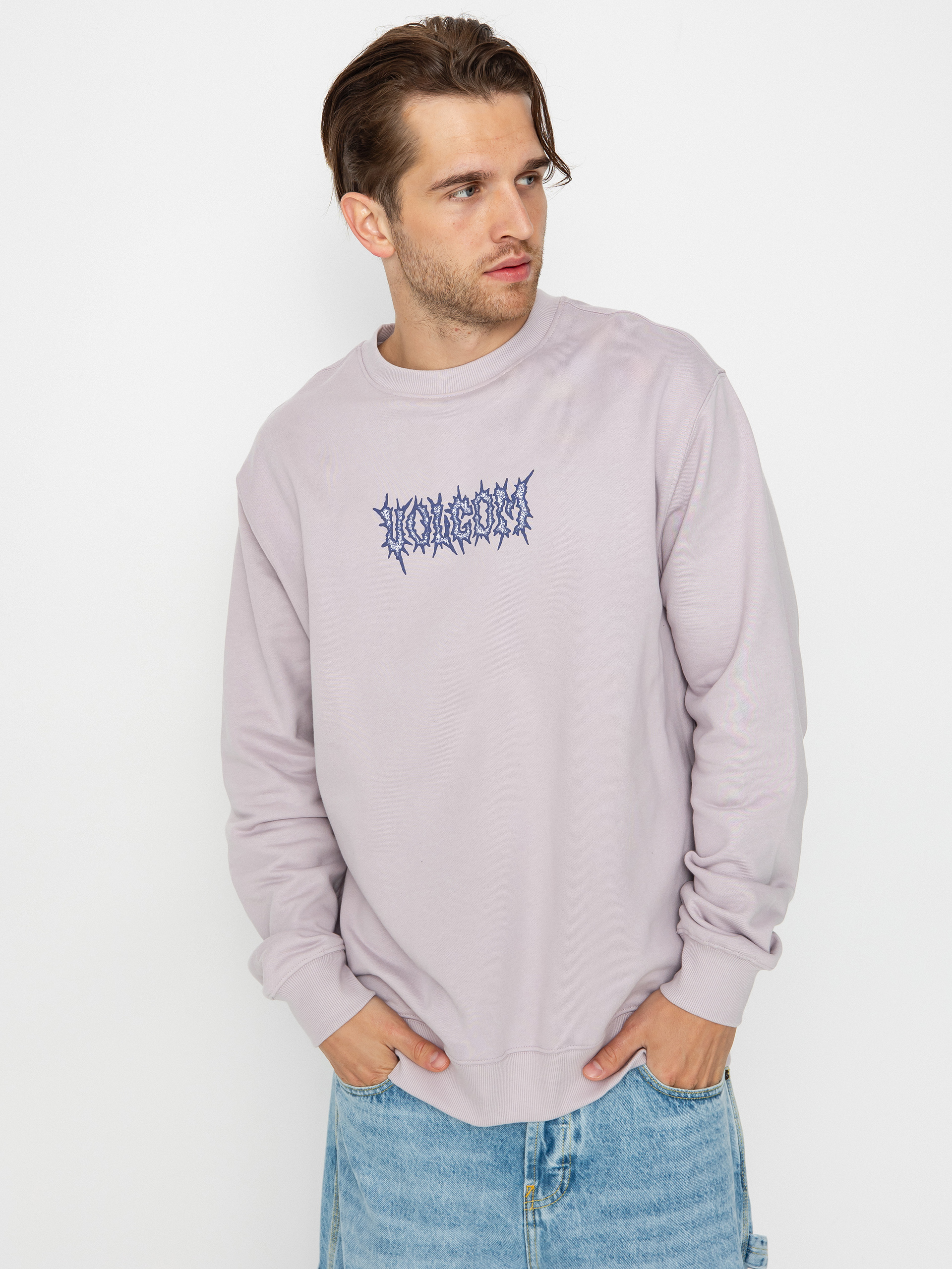 Volcom Watanite Crew Pulóver (iris purple)