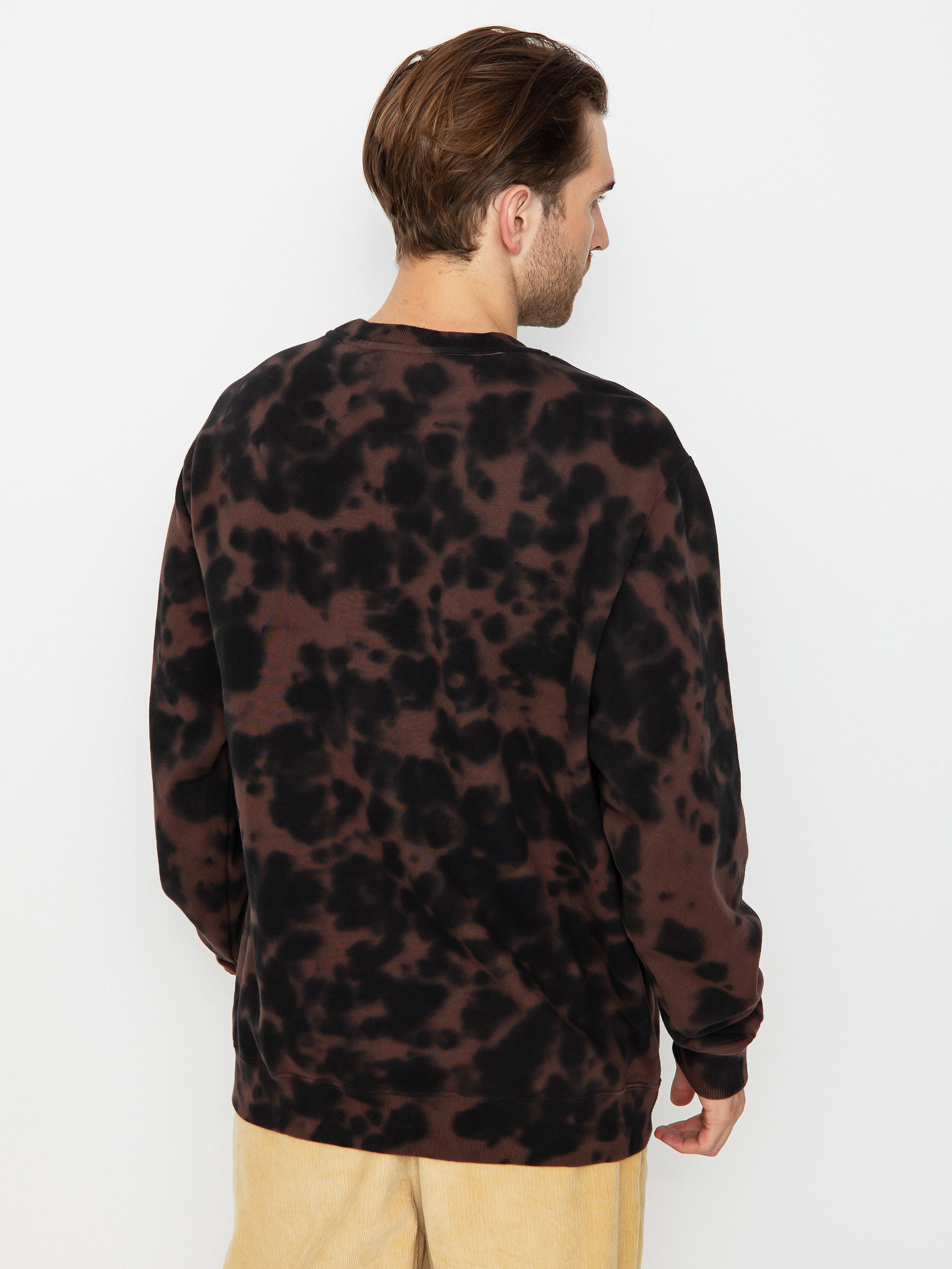 Volcom Fa Max Sherman Crew Pulóver (bitter chocolate)