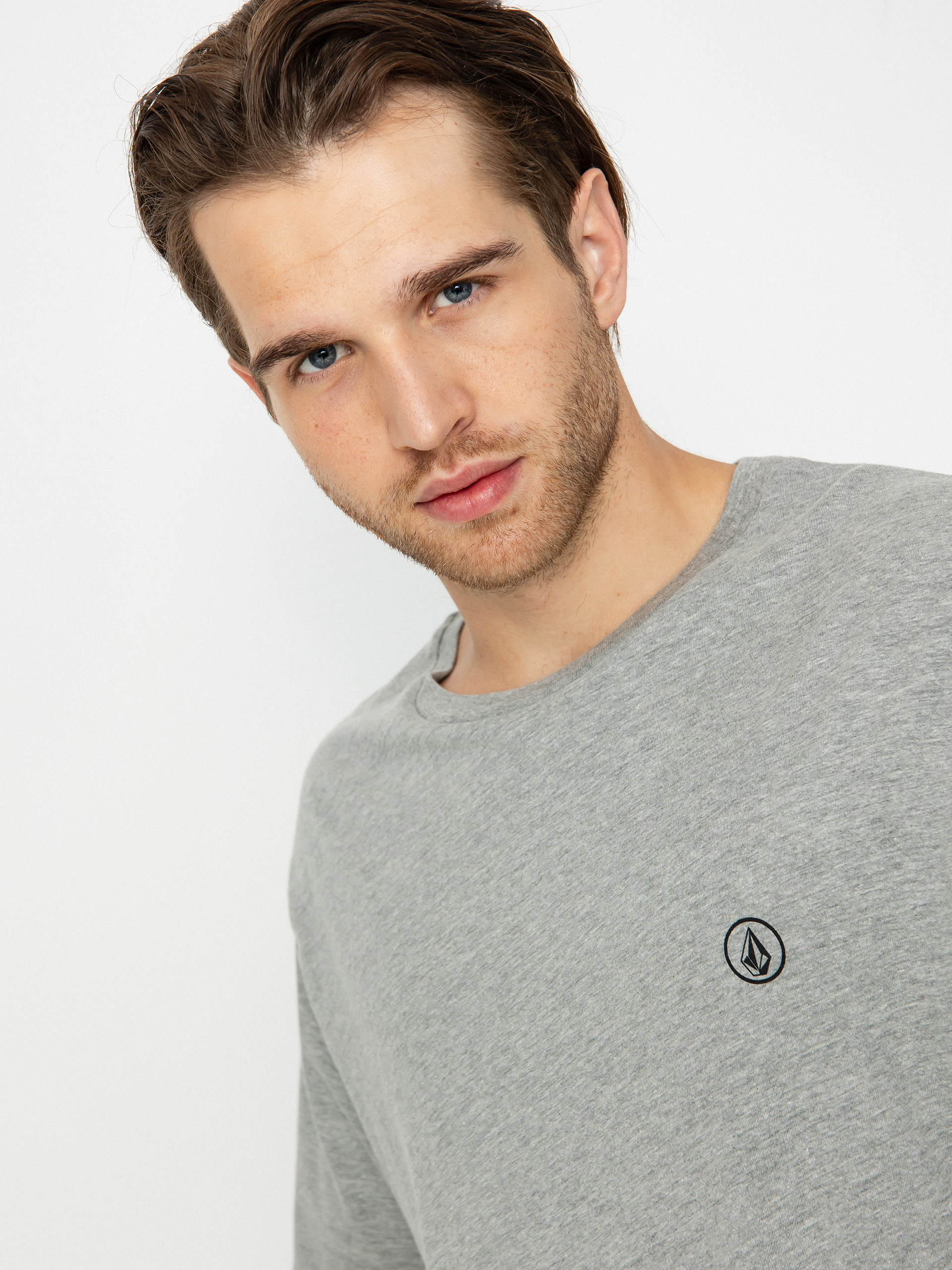 Volcom Circle Blanks Hth póló (heather grey)