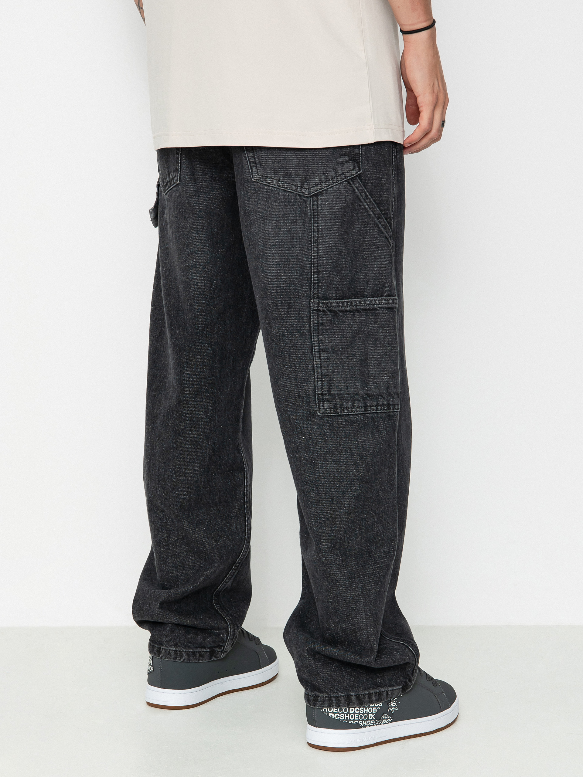 DC Worker Baggy Kisnadrág (black denim)