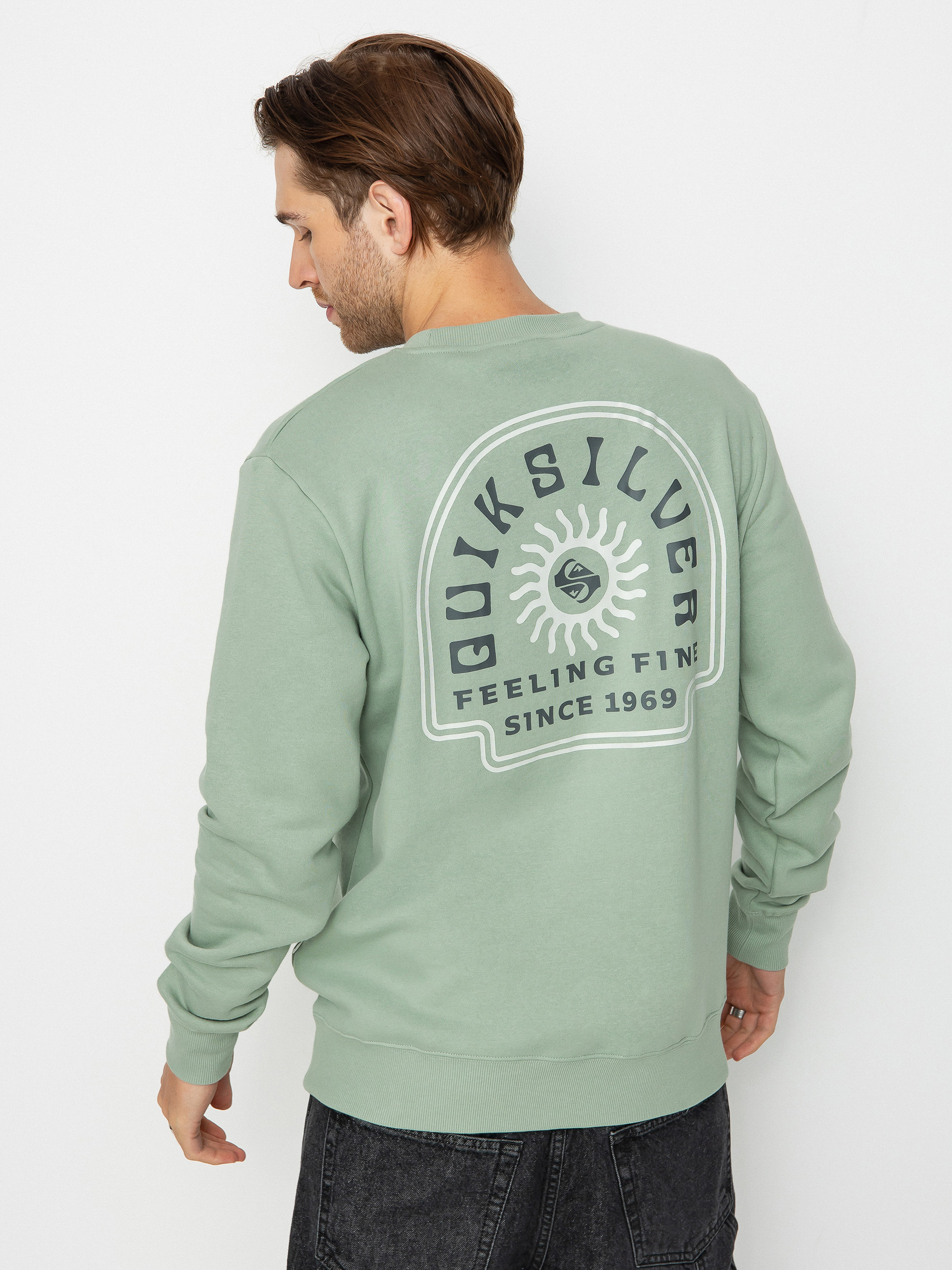 Quiksilver Surf Earth Pulóver (iceberg green)