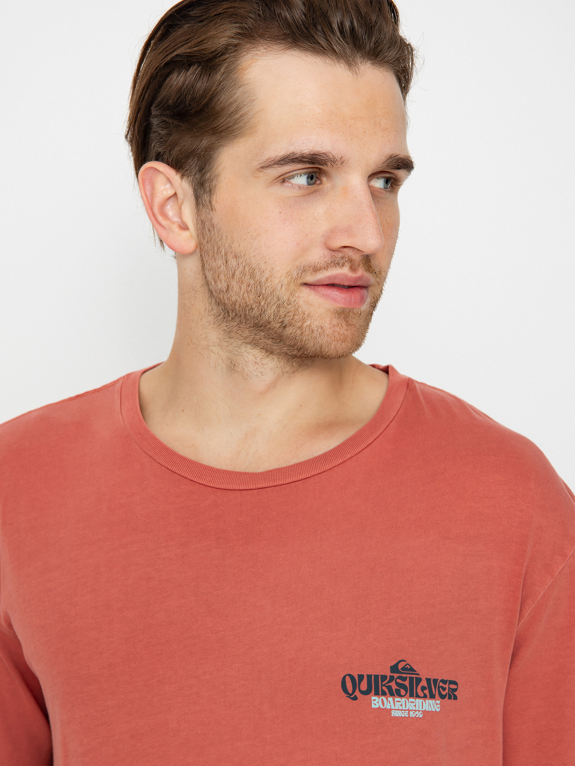 Quiksilver Bold Move póló (mineral red)