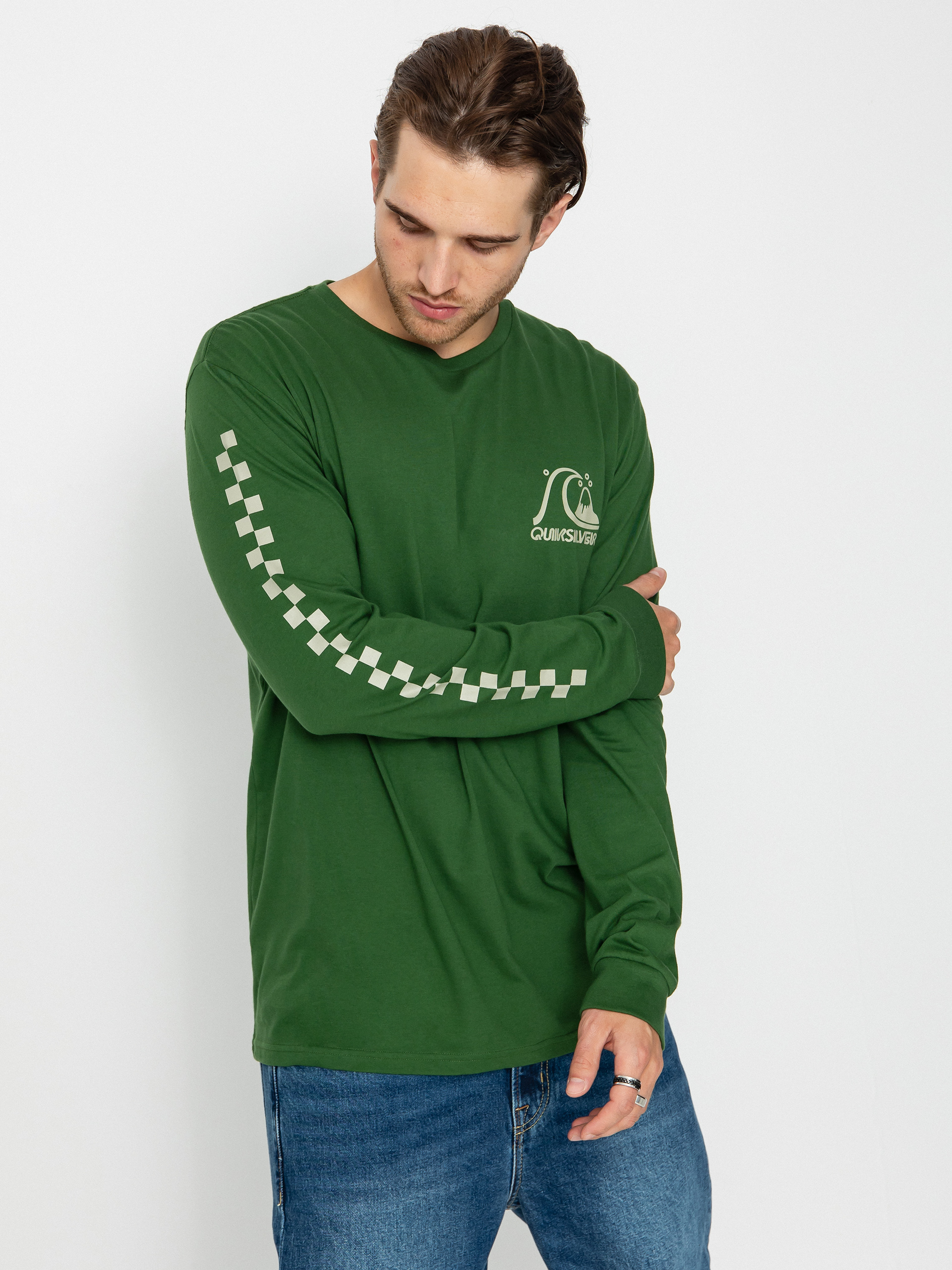 Quiksilver The Original Hosszú ujjú felső (greener pastures)