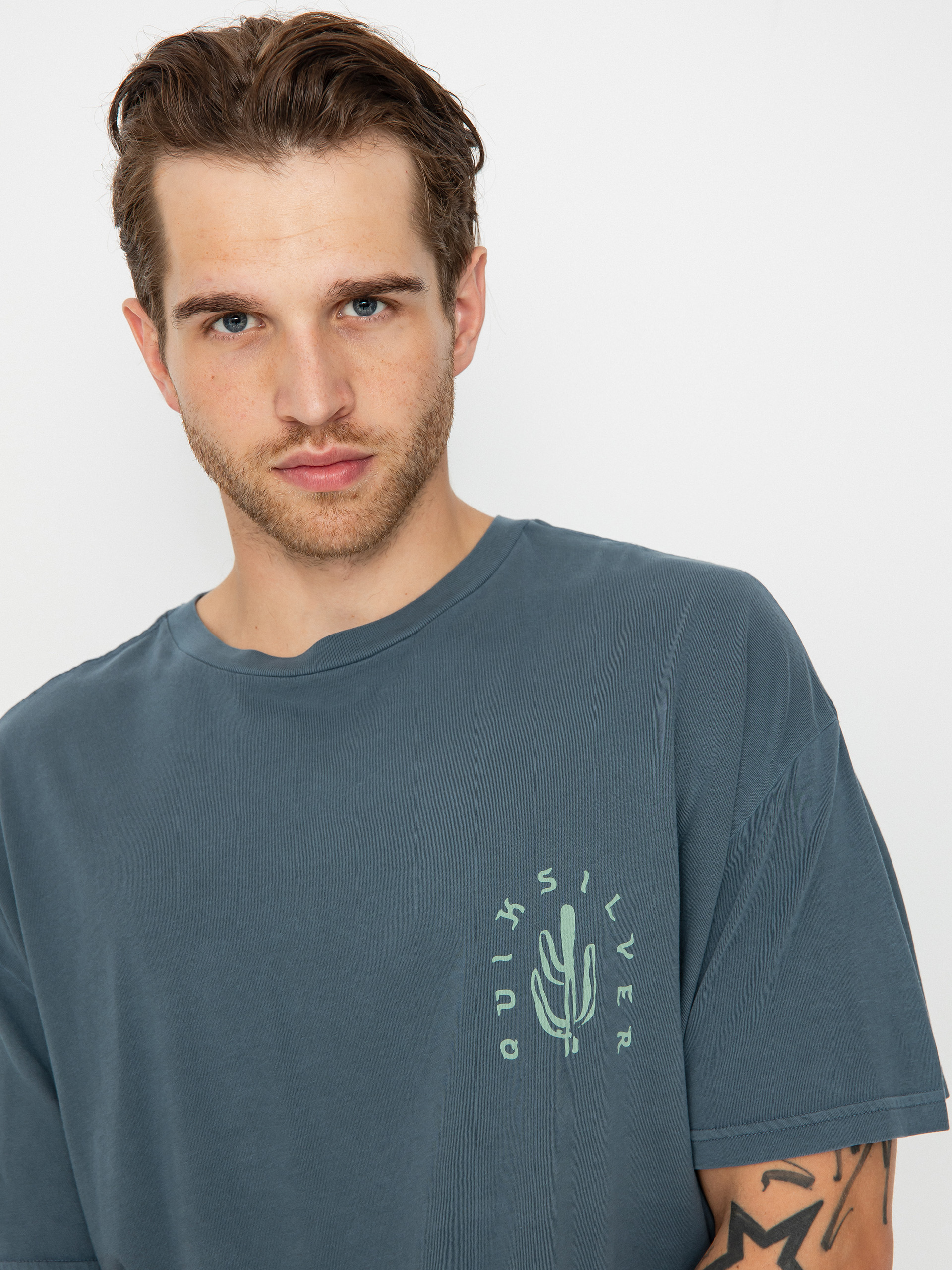 Quiksilver Silver Lining póló (dark slate)