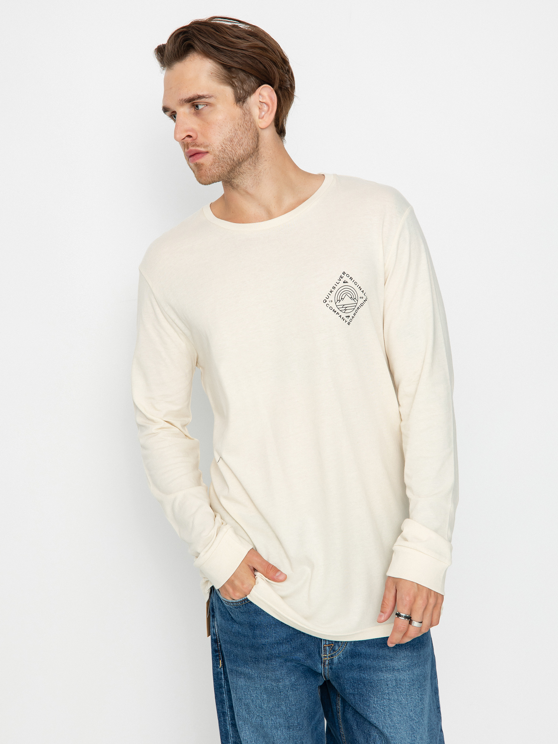 Quiksilver Scenic View Hosszú ujjú felső (birch)