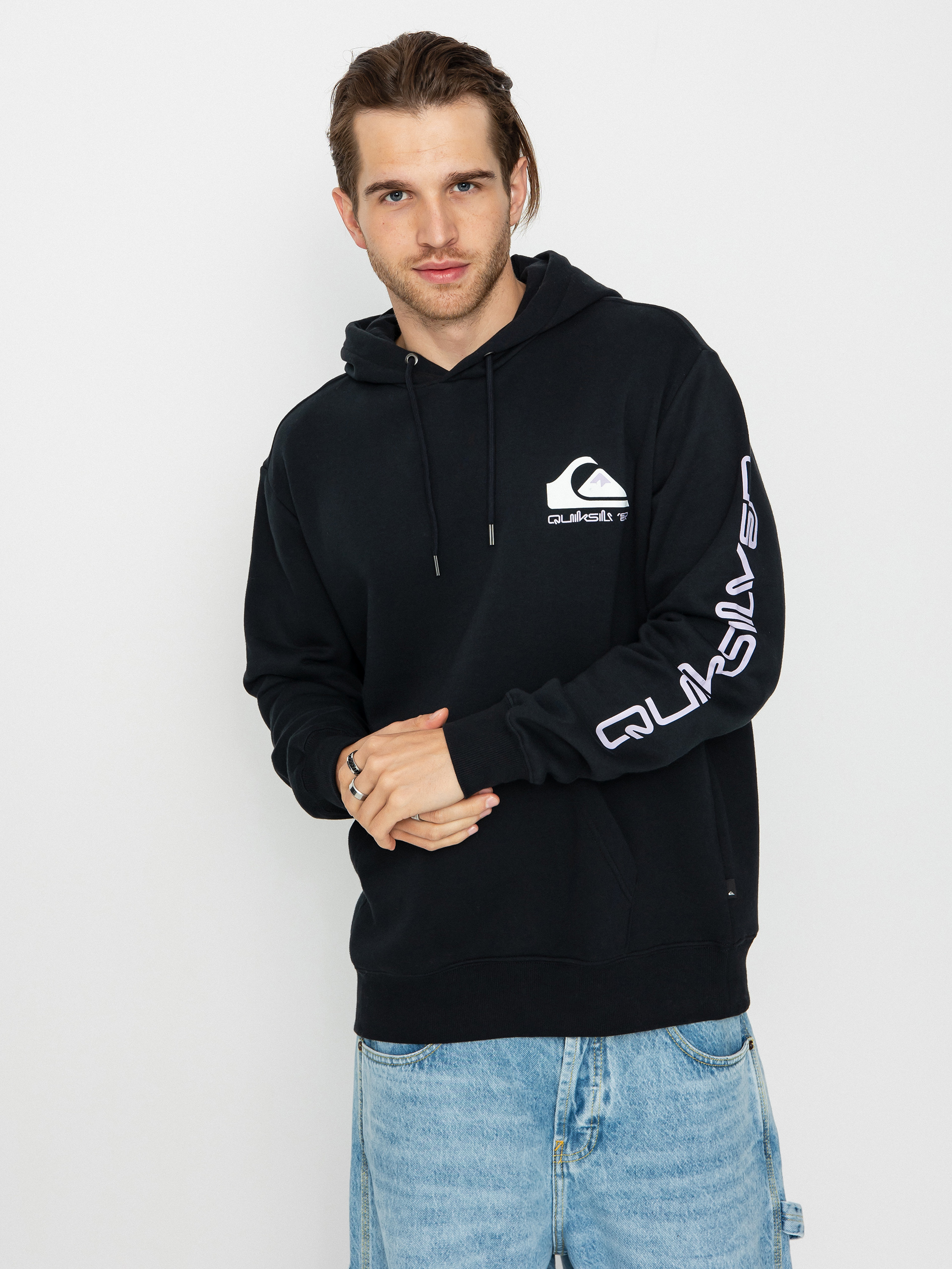 Quiksilver Omni Logo HD Kapucnis pulóver (black)