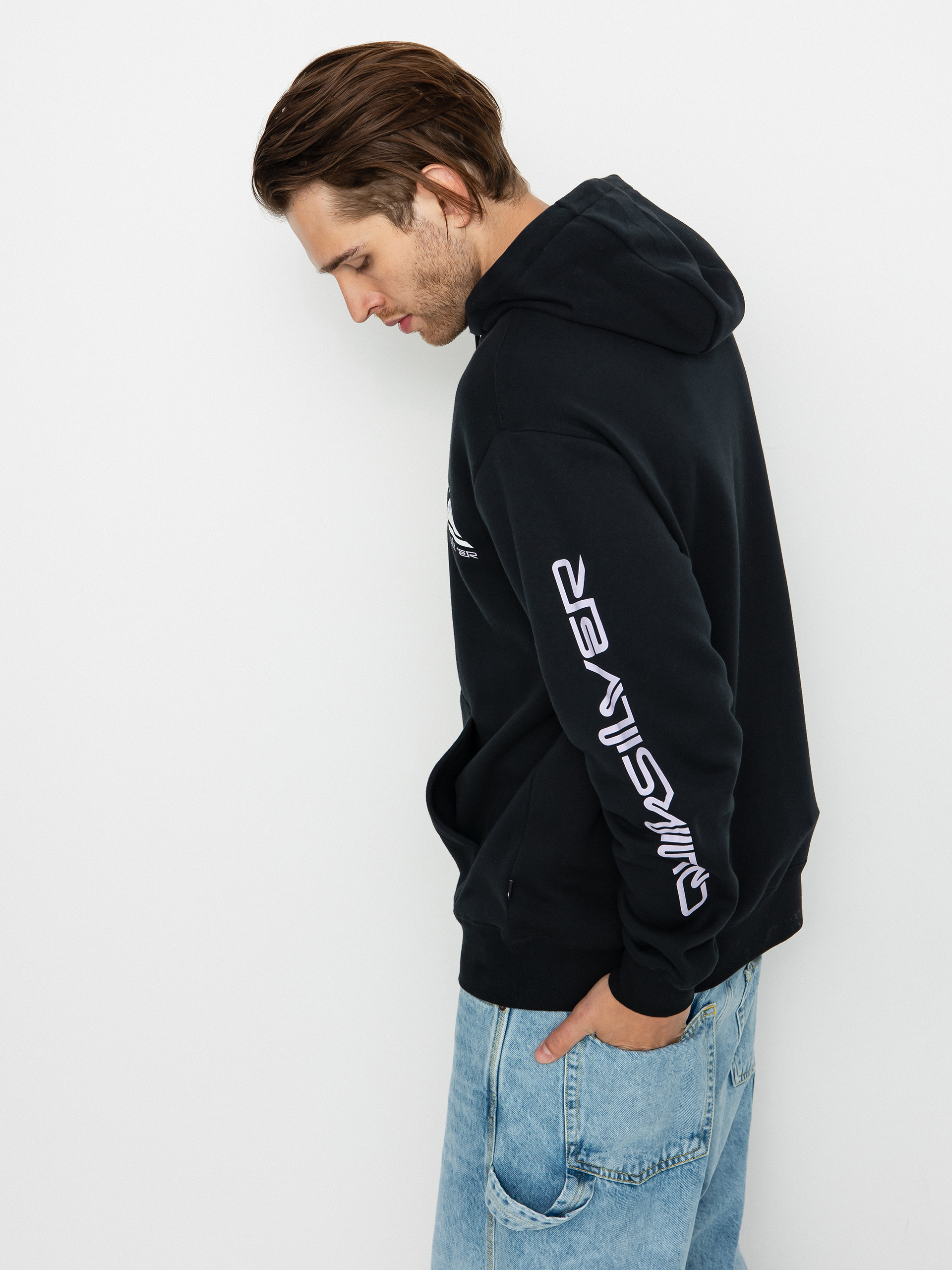 Quiksilver Omni Logo HD Kapucnis pulóver (black)