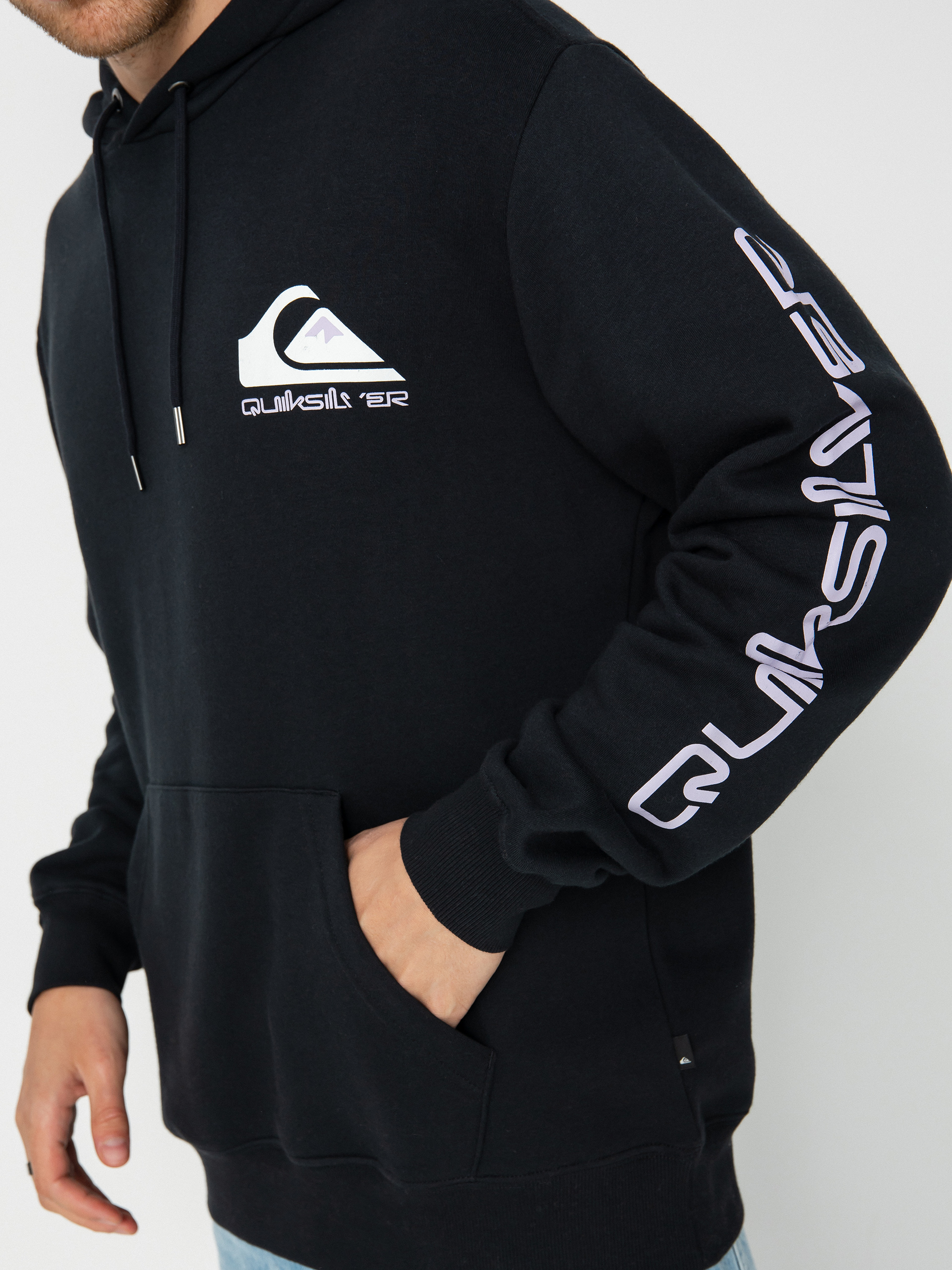 Quiksilver Omni Logo HD Kapucnis pulóver (black)