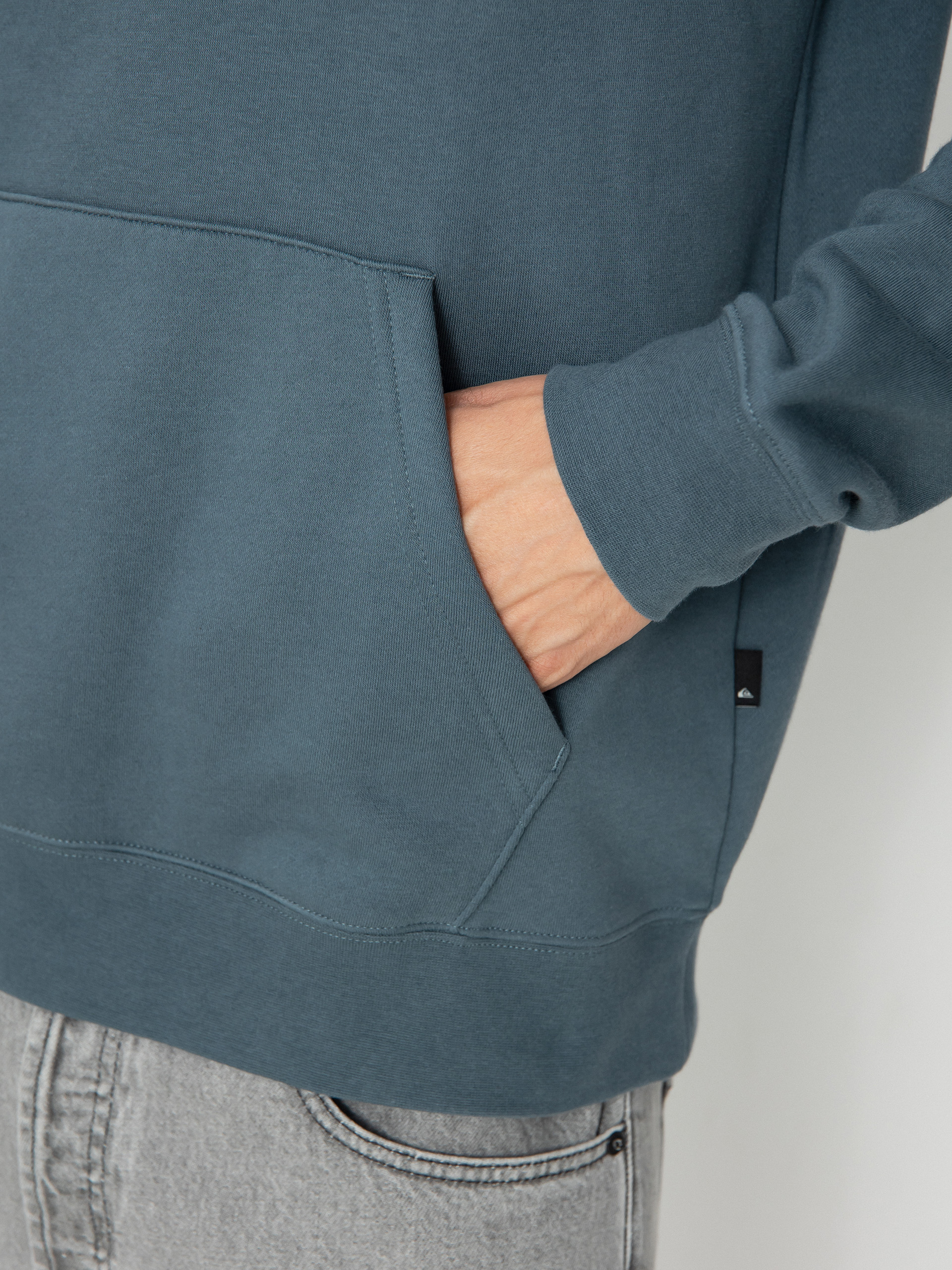 Quiksilver Clean Circle HD Kapucnis pulóver (dark slate)