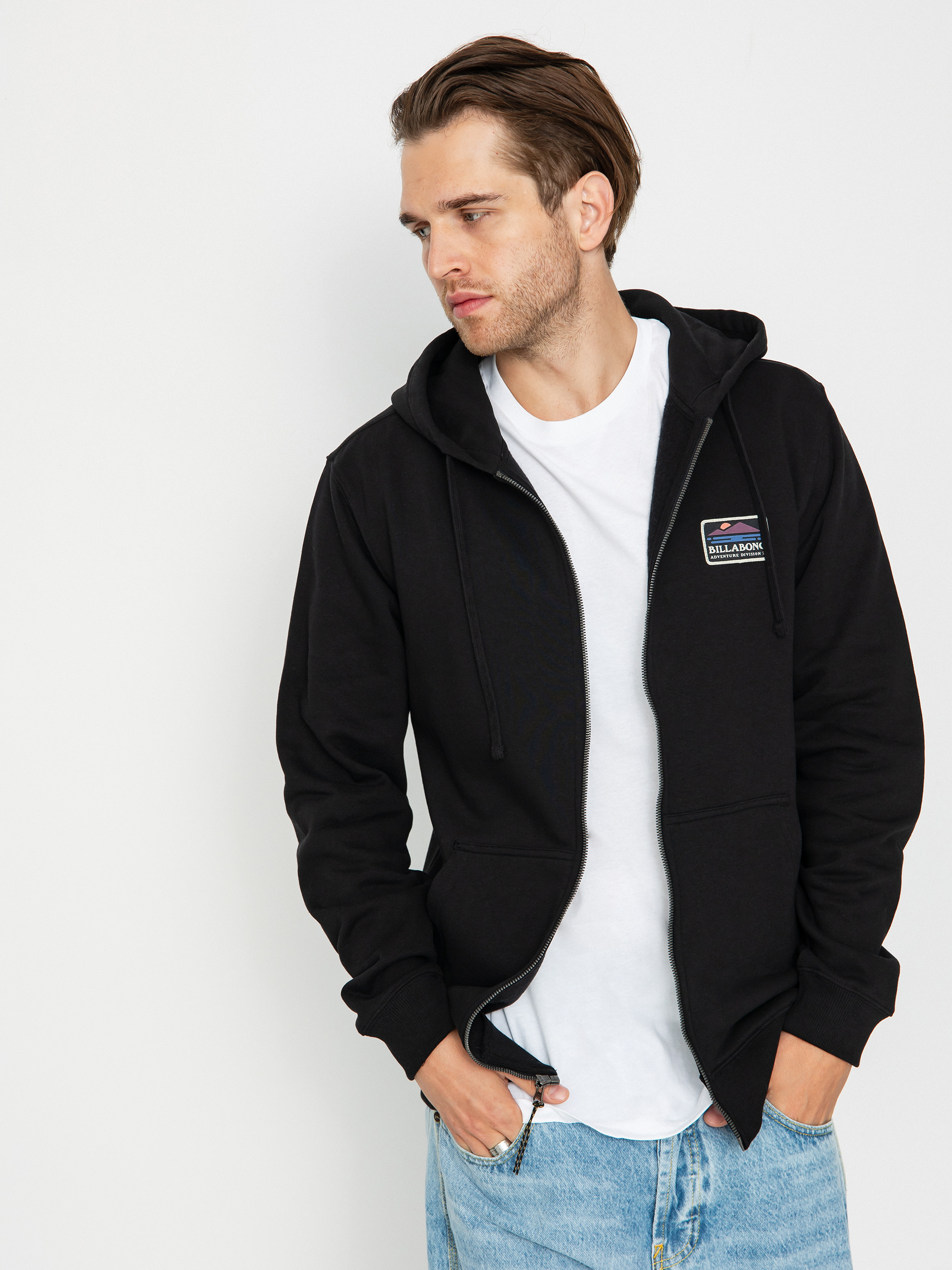 Billabong Adiv Walled ZHD Kapucnis pulóver (black)