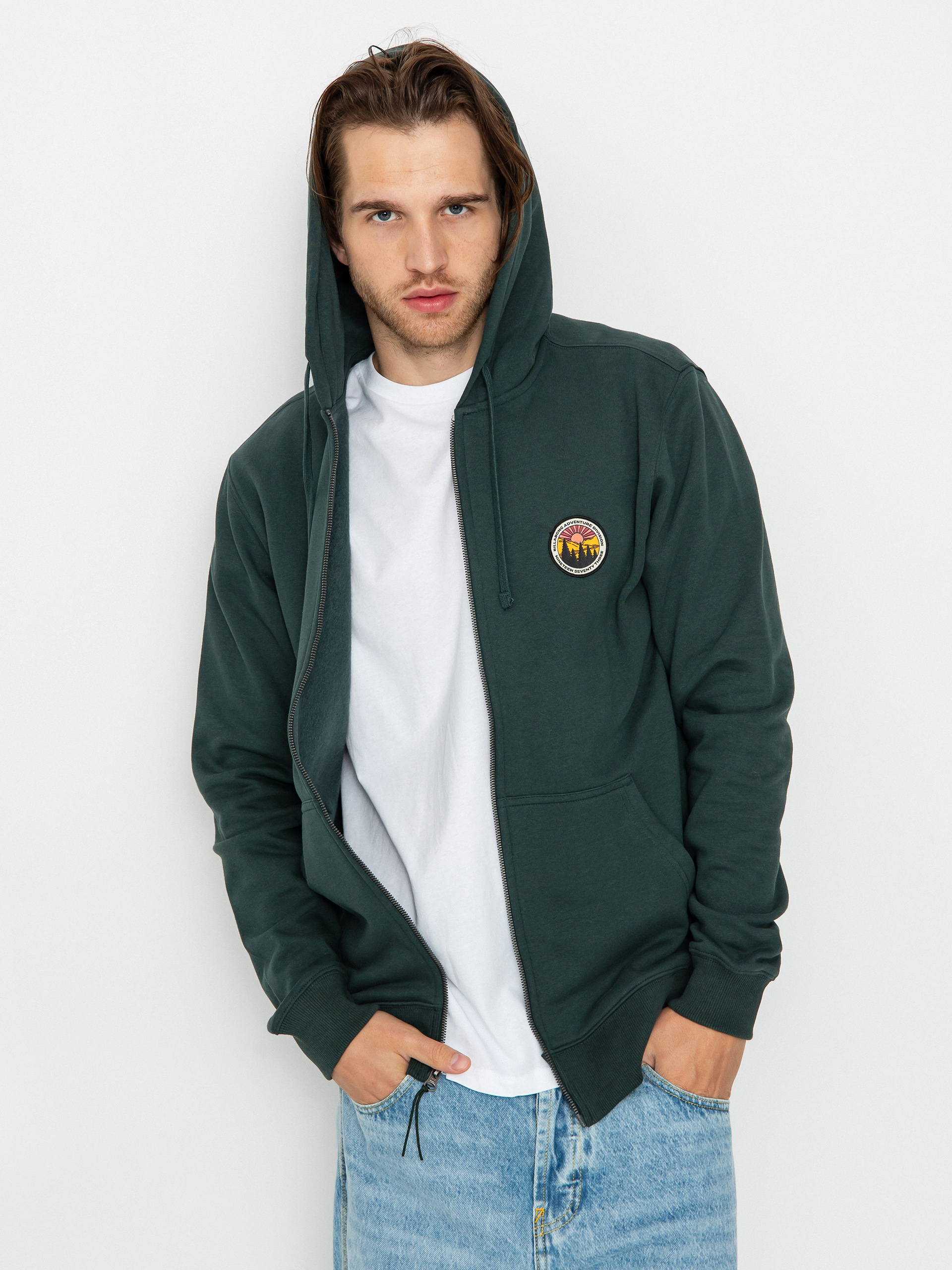 Billabong Adiv Walled ZHD Kapucnis pulóver (dark forest)