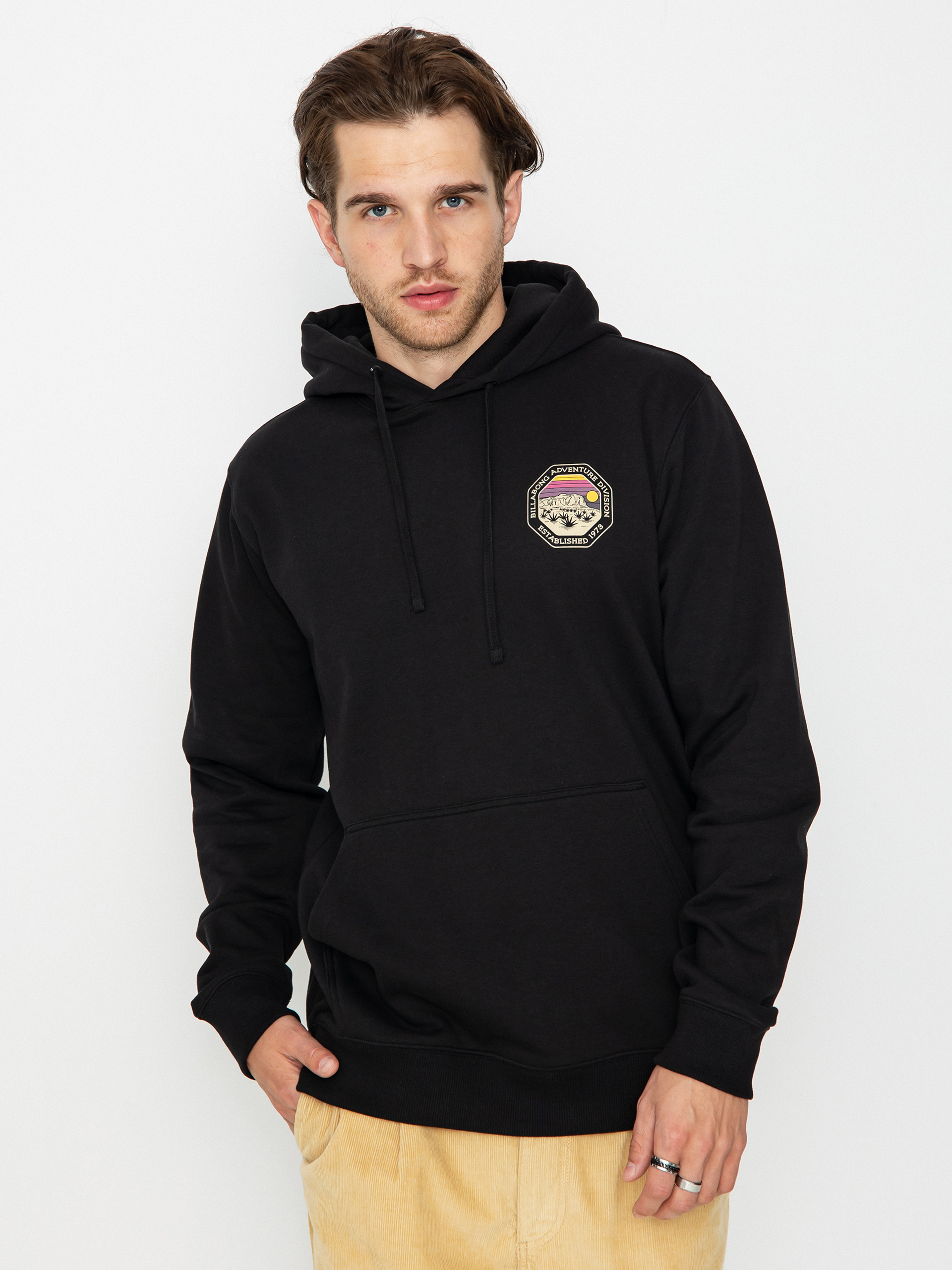 Billabong Rockies HD Kapucnis pulóver (black)