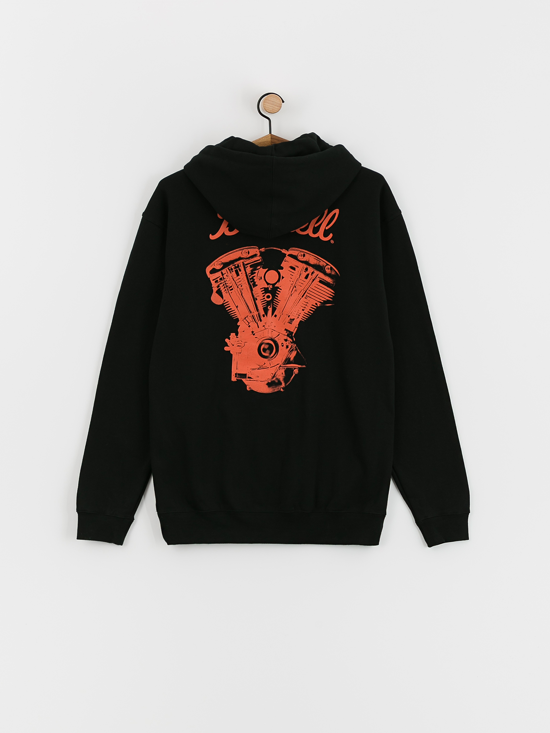 Emerica Biltwell HD Kapucnis pulóver (black)