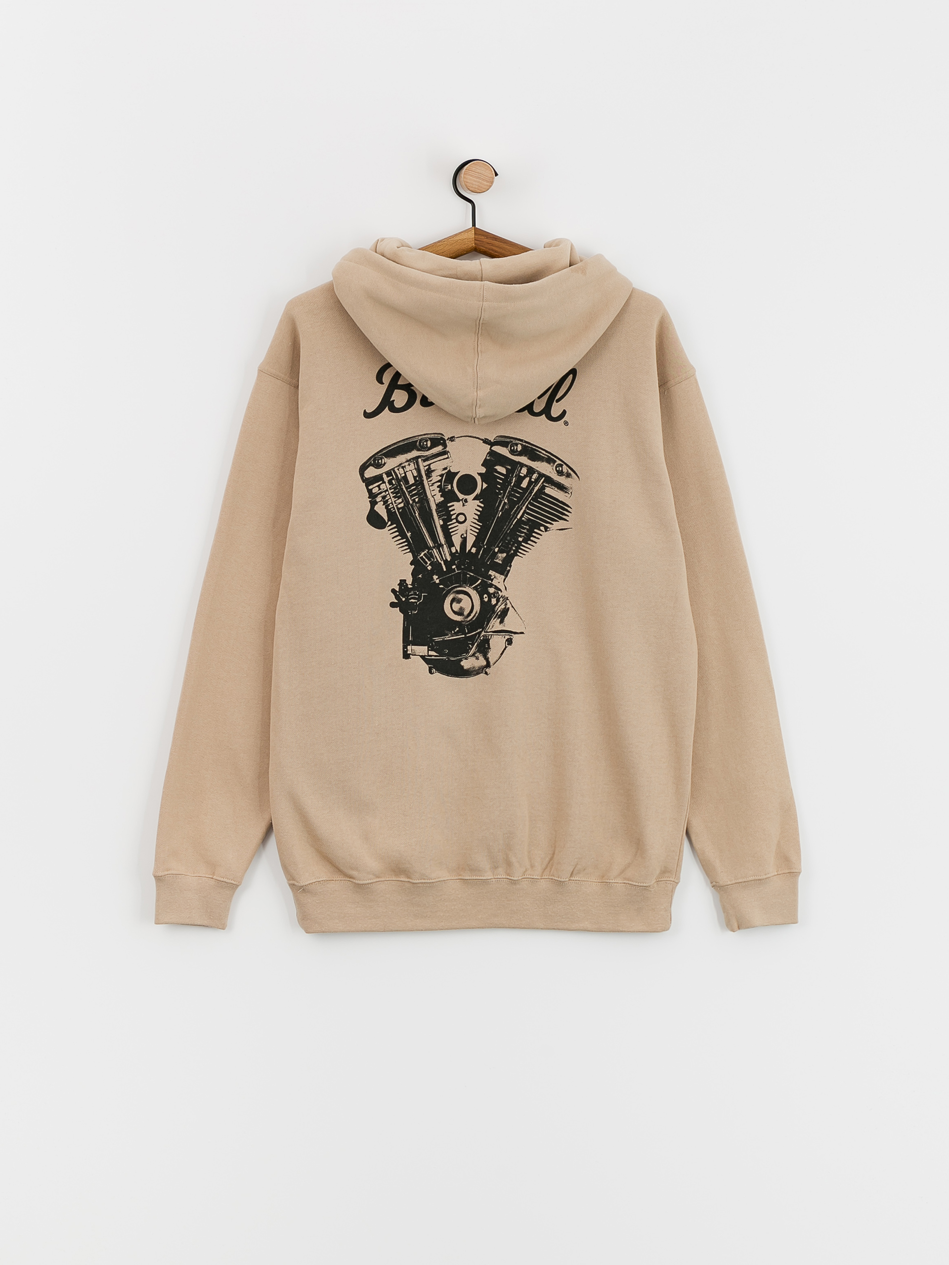 Emerica Biltwell HD Kapucnis pulóver (sand)