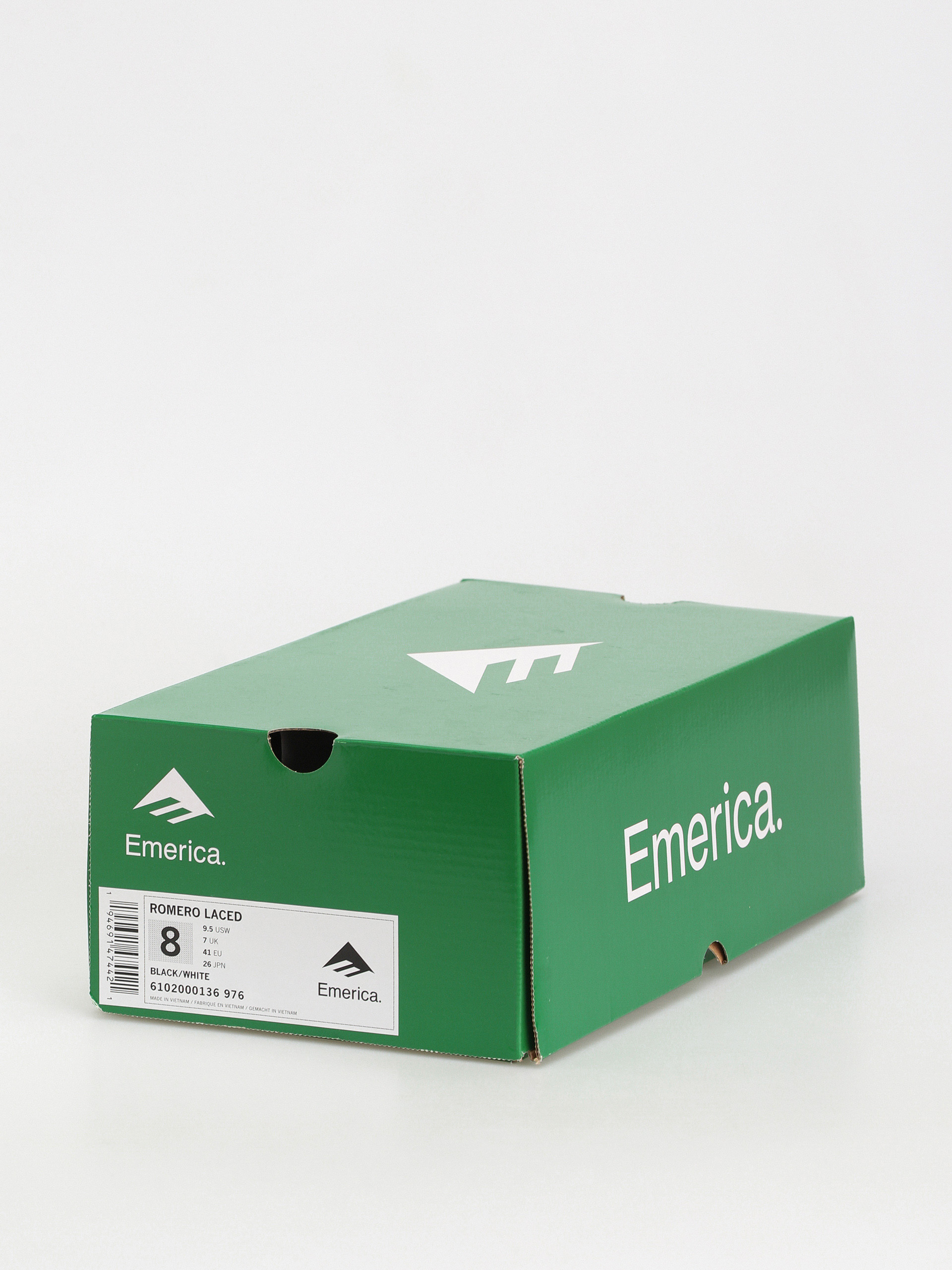 Emerica Romero Laced Cipők (black/white)