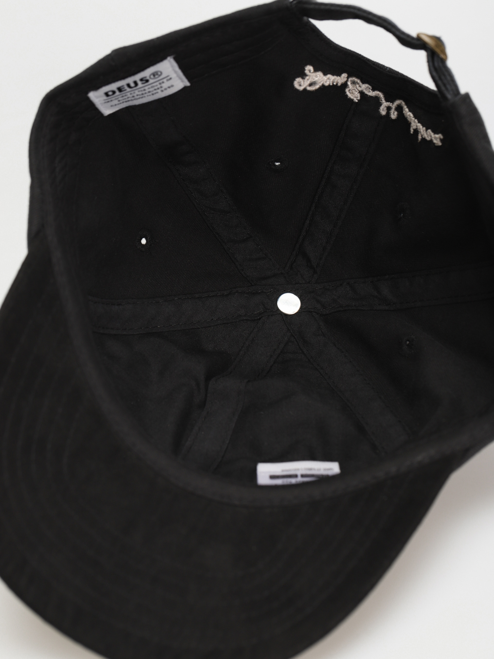 Deus Ex Machina Relief Dad Cap Baseball sapka (black)