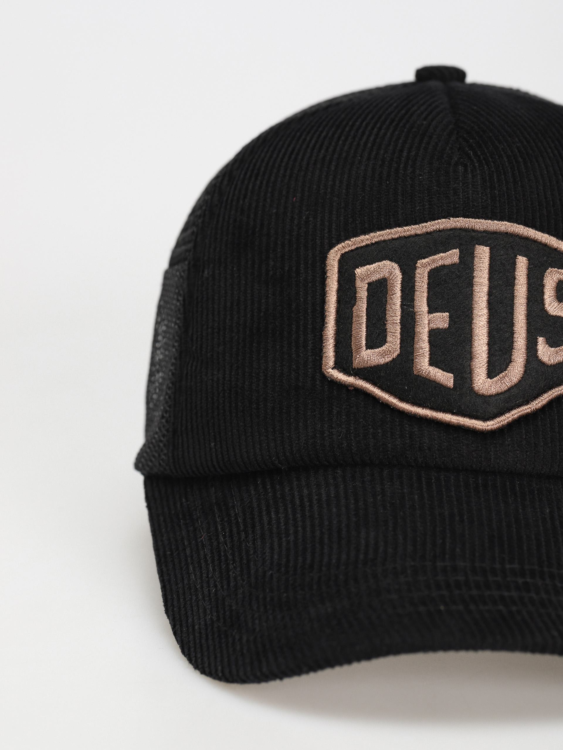 Deus Ex Machina Shield Cord Trucker Baseball sapka (black)