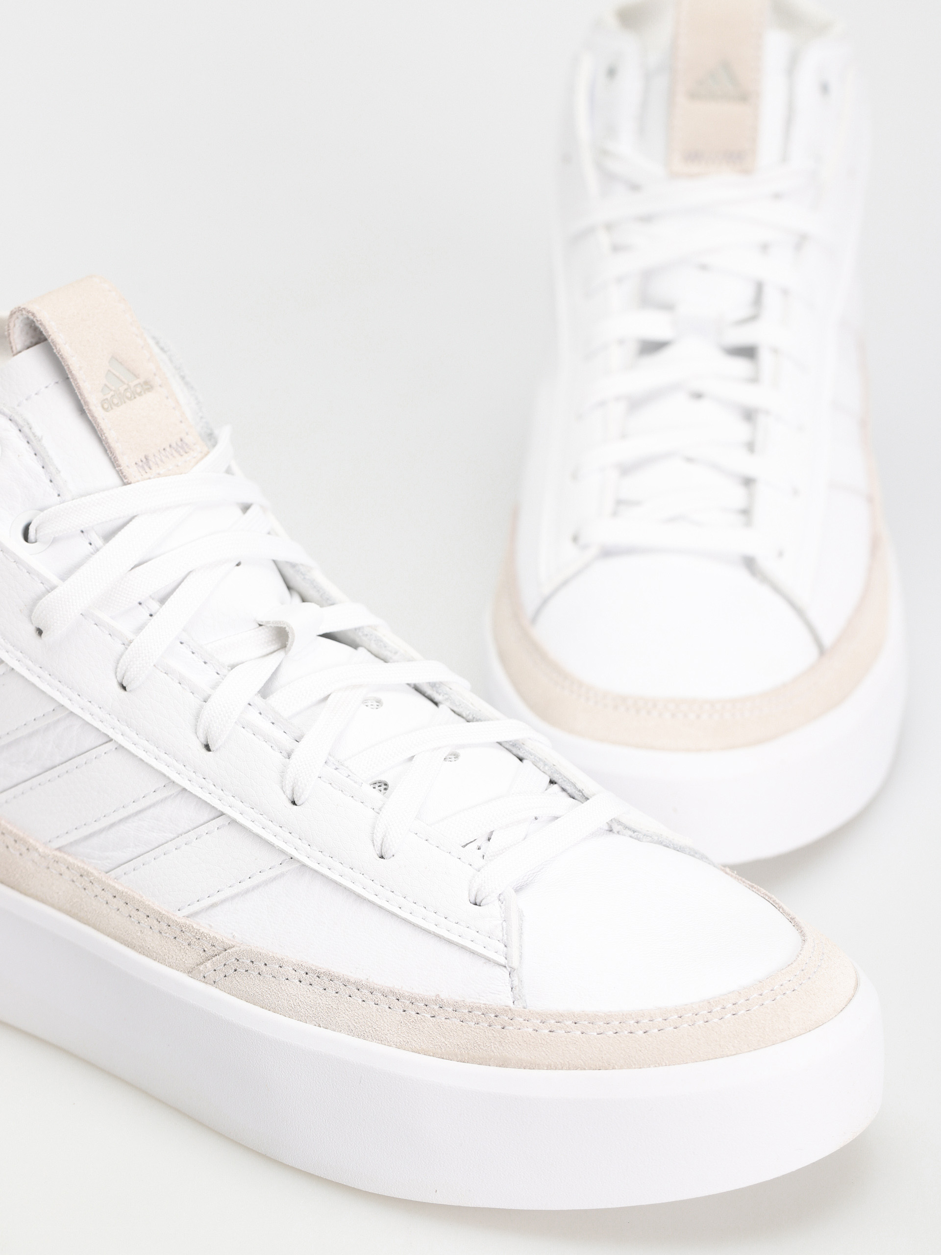 adidas Znsored Hi Prem Leather Cipők (ftwwht/ftwwht/ftwwht)