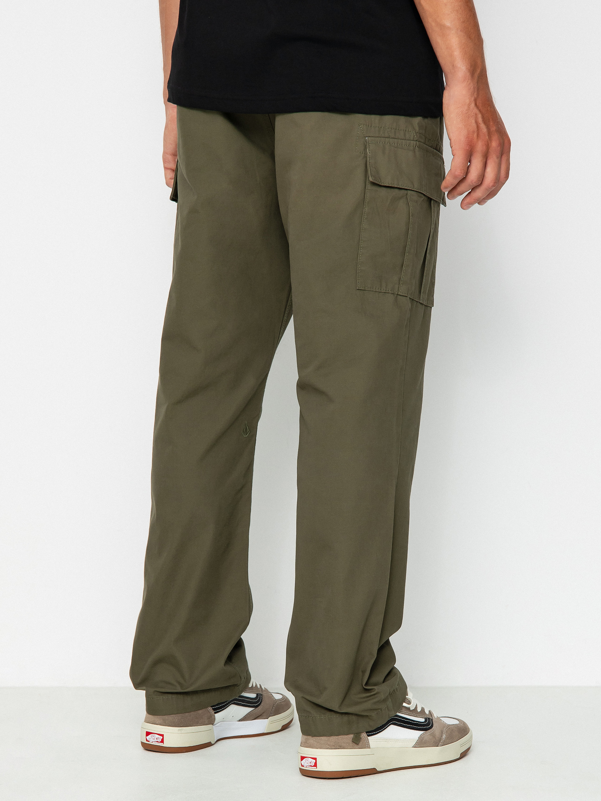 Volcom March Cargo Slub Kisnadrág (military)