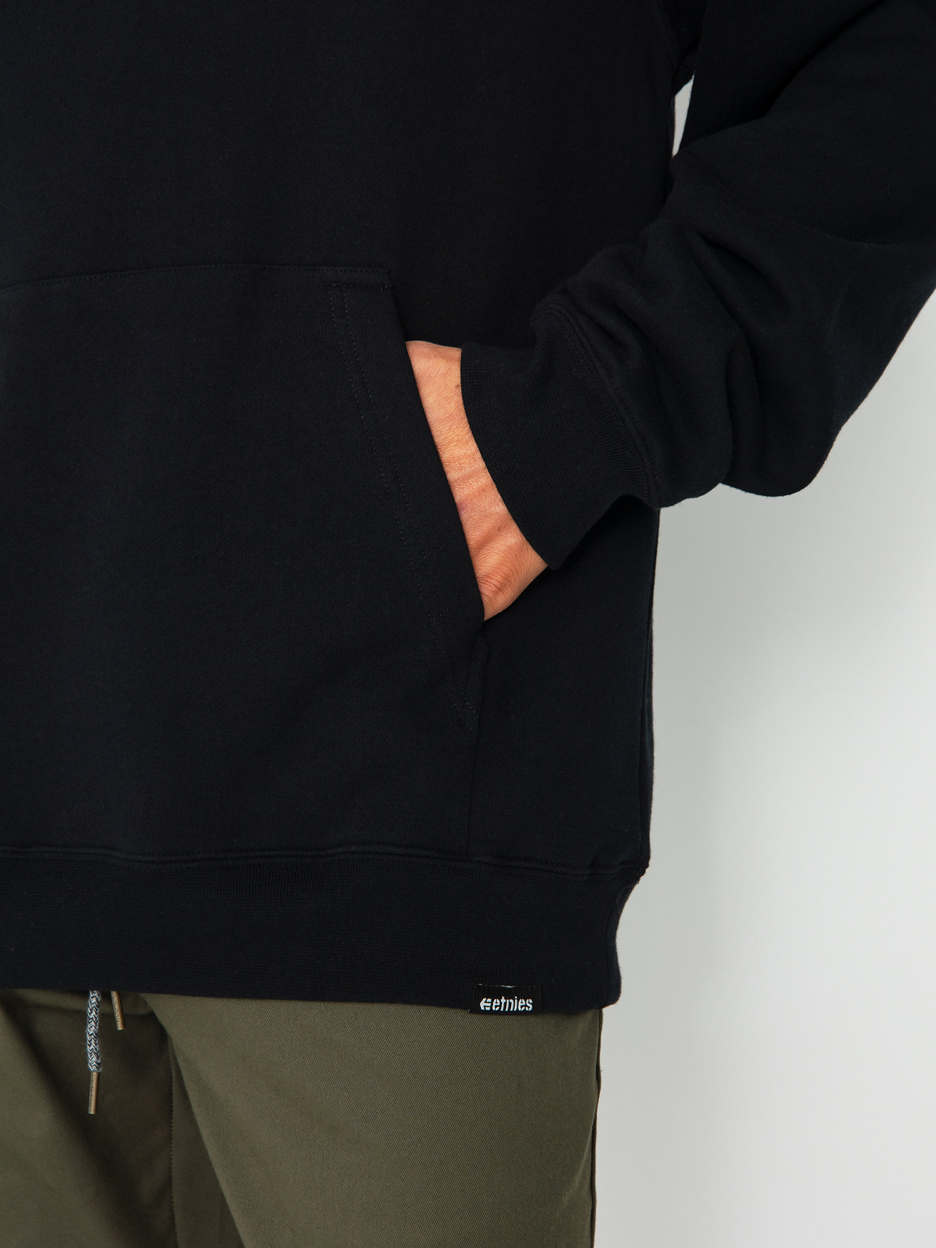 Etnies Ag HD Kapucnis pulóver (black)