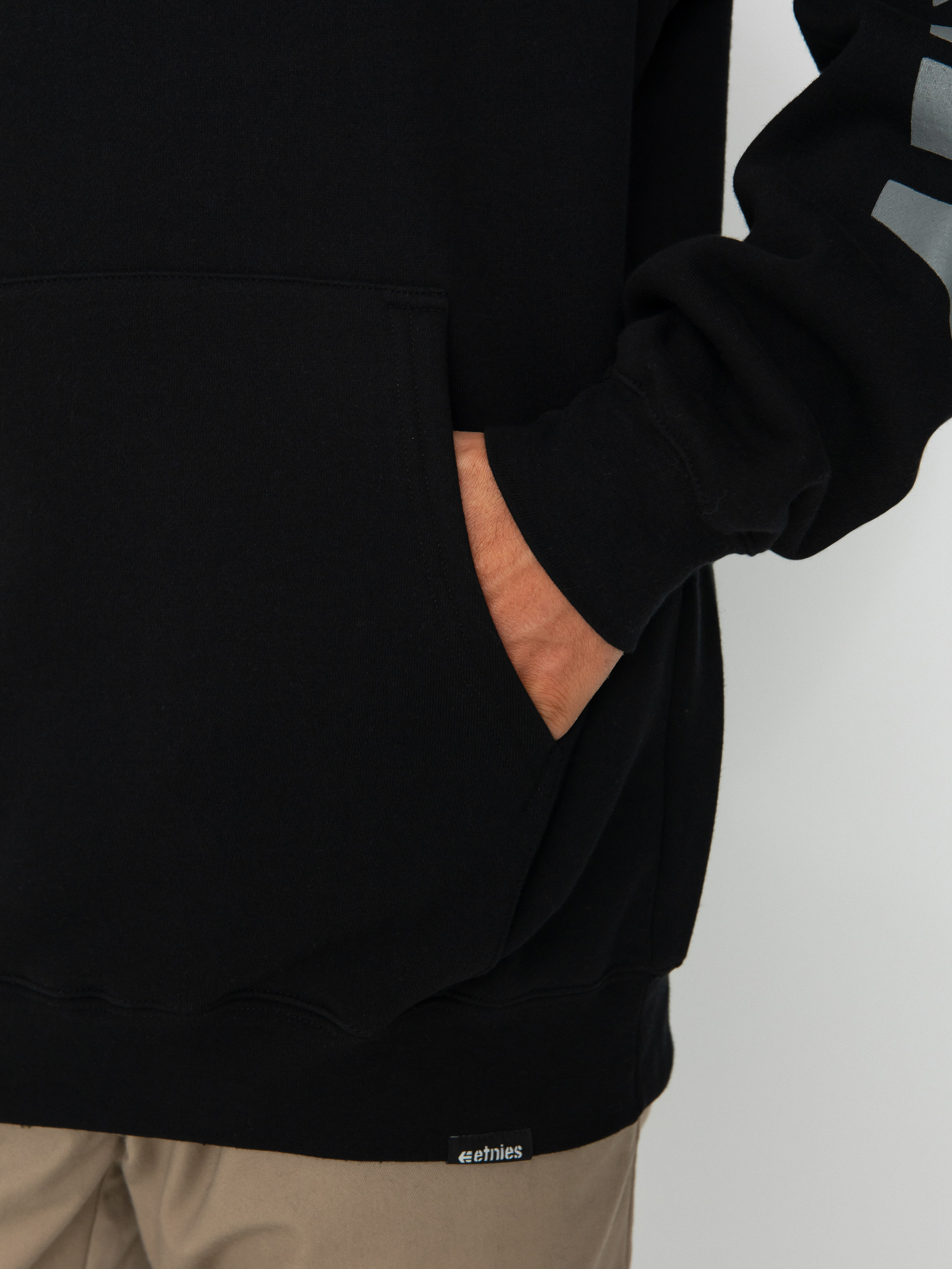 Etnies Burn Slow HD Kapucnis pulóver (black)