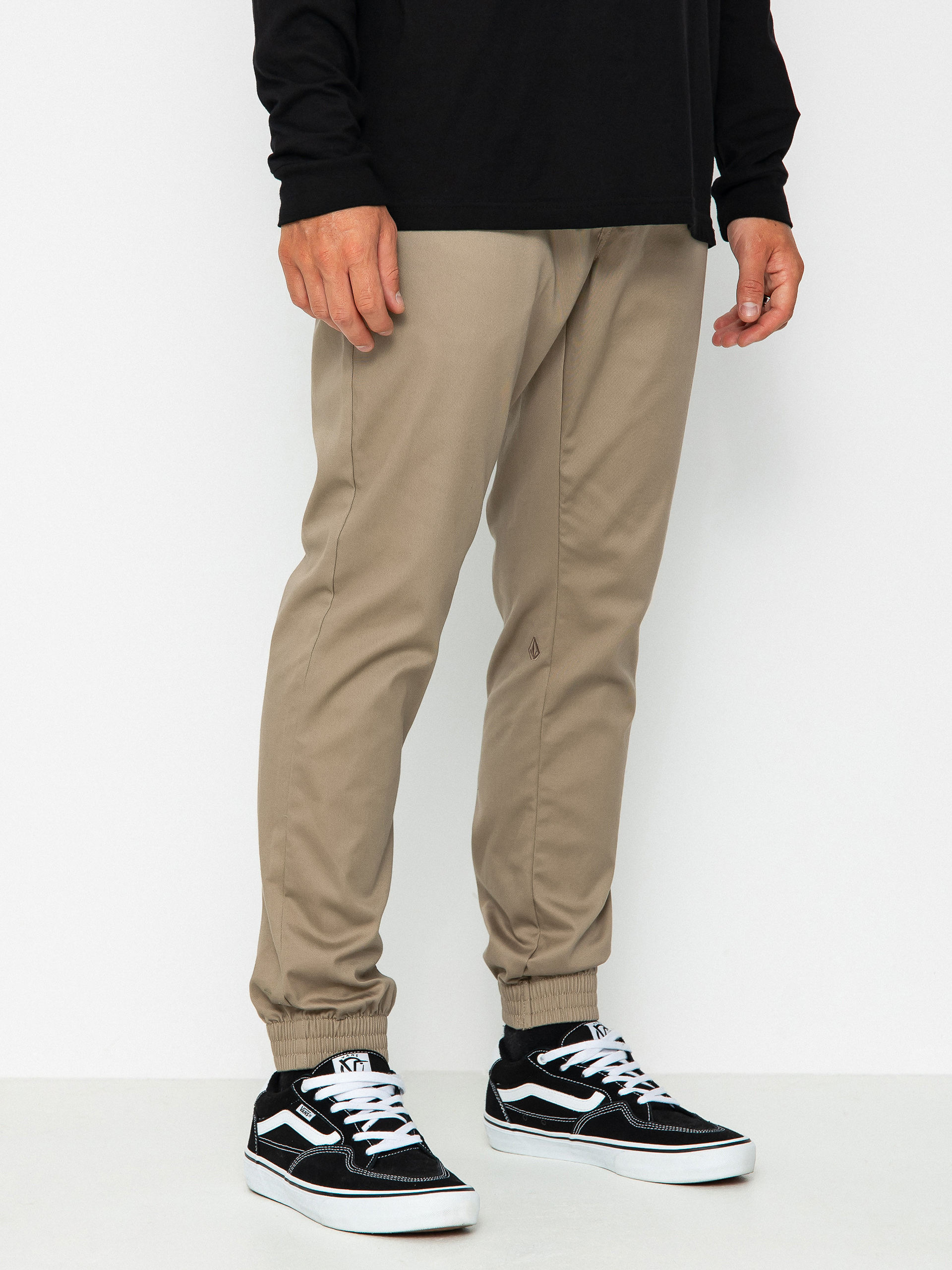 Volcom Frickin Slim Jogger Kisnadrág (khaki)