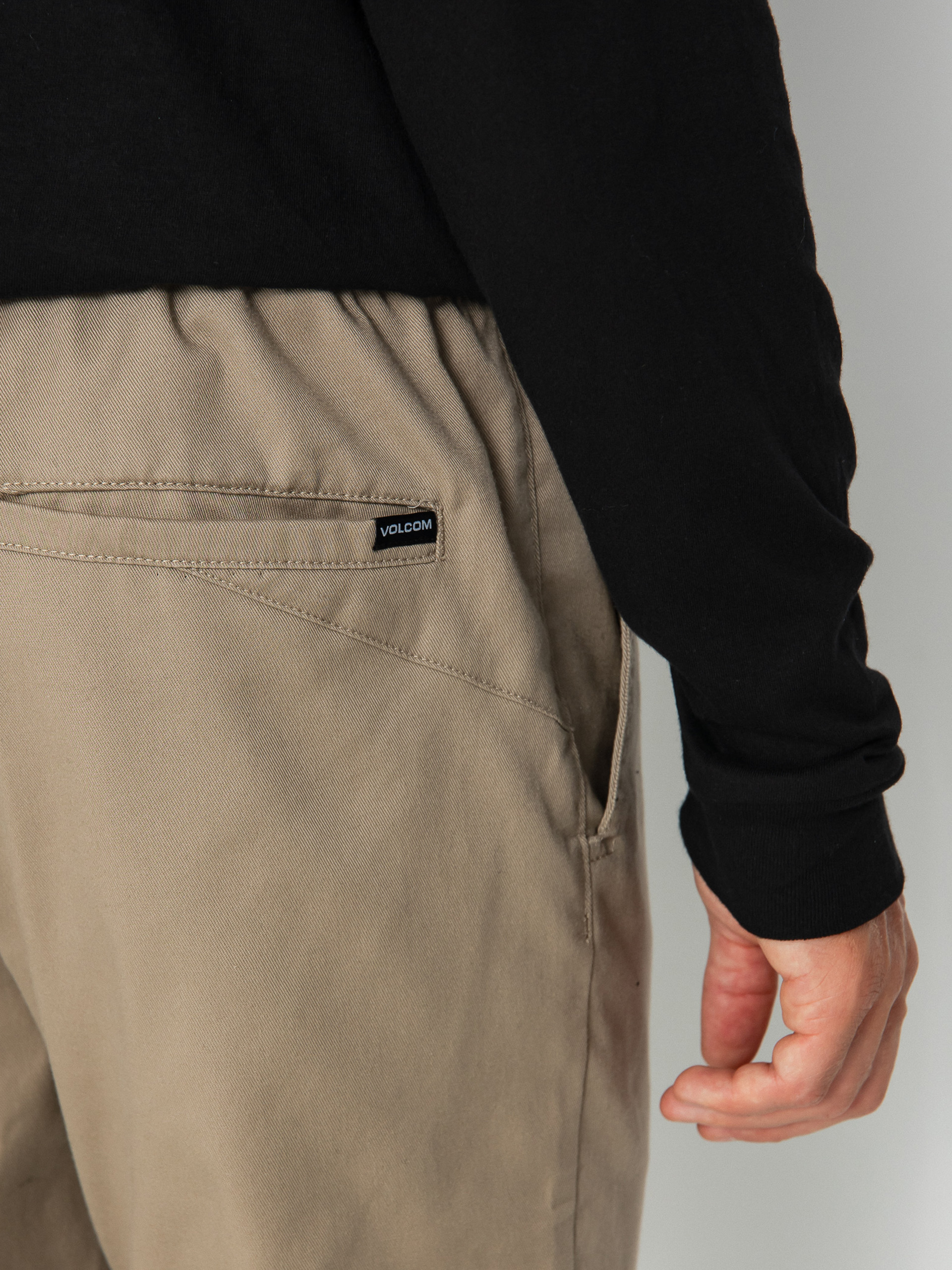 Volcom Frickin Slim Jogger Kisnadrág (khaki)