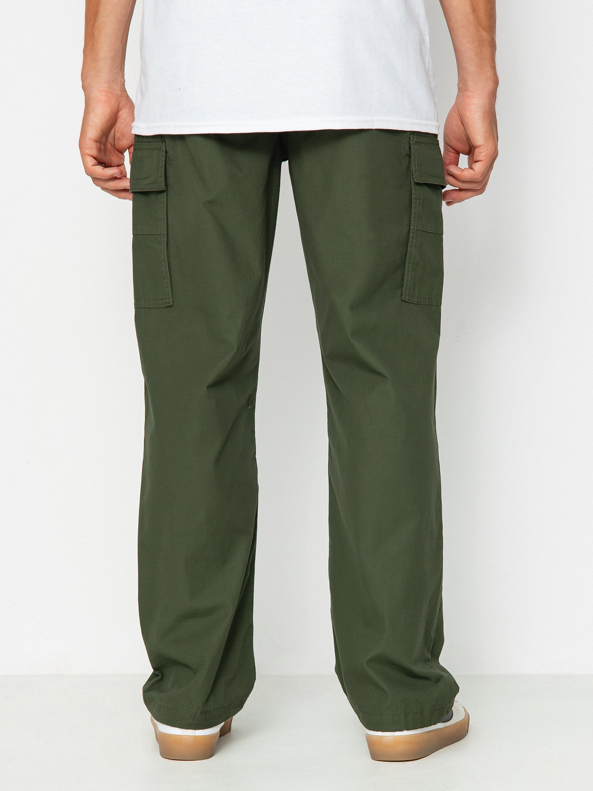 Volcom Squads Cargo Loose Tprd Kisnadrág (squadron green)
