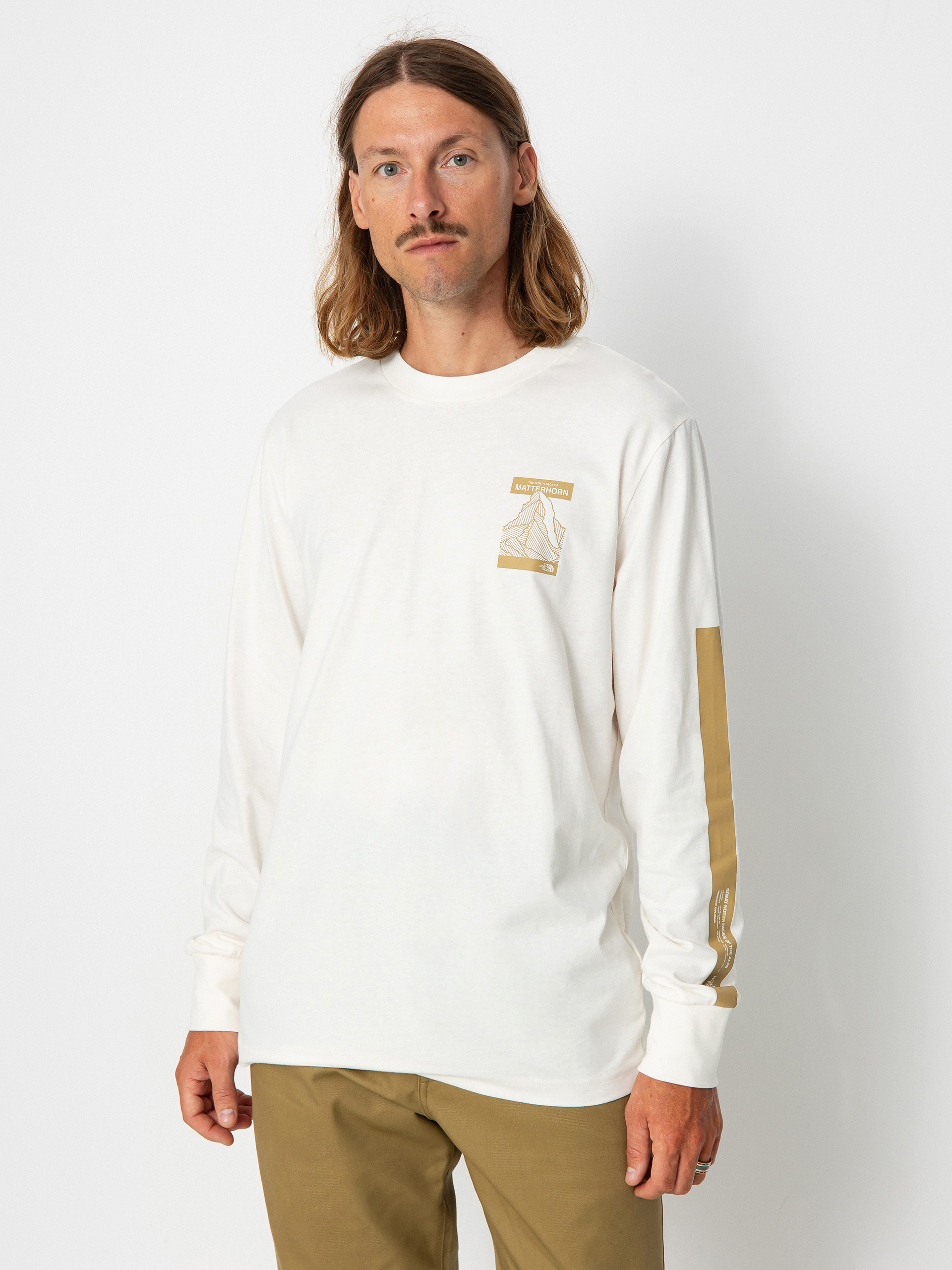 The North Face Matterhorn Face Hosszú ujjú felső (gardenia white)