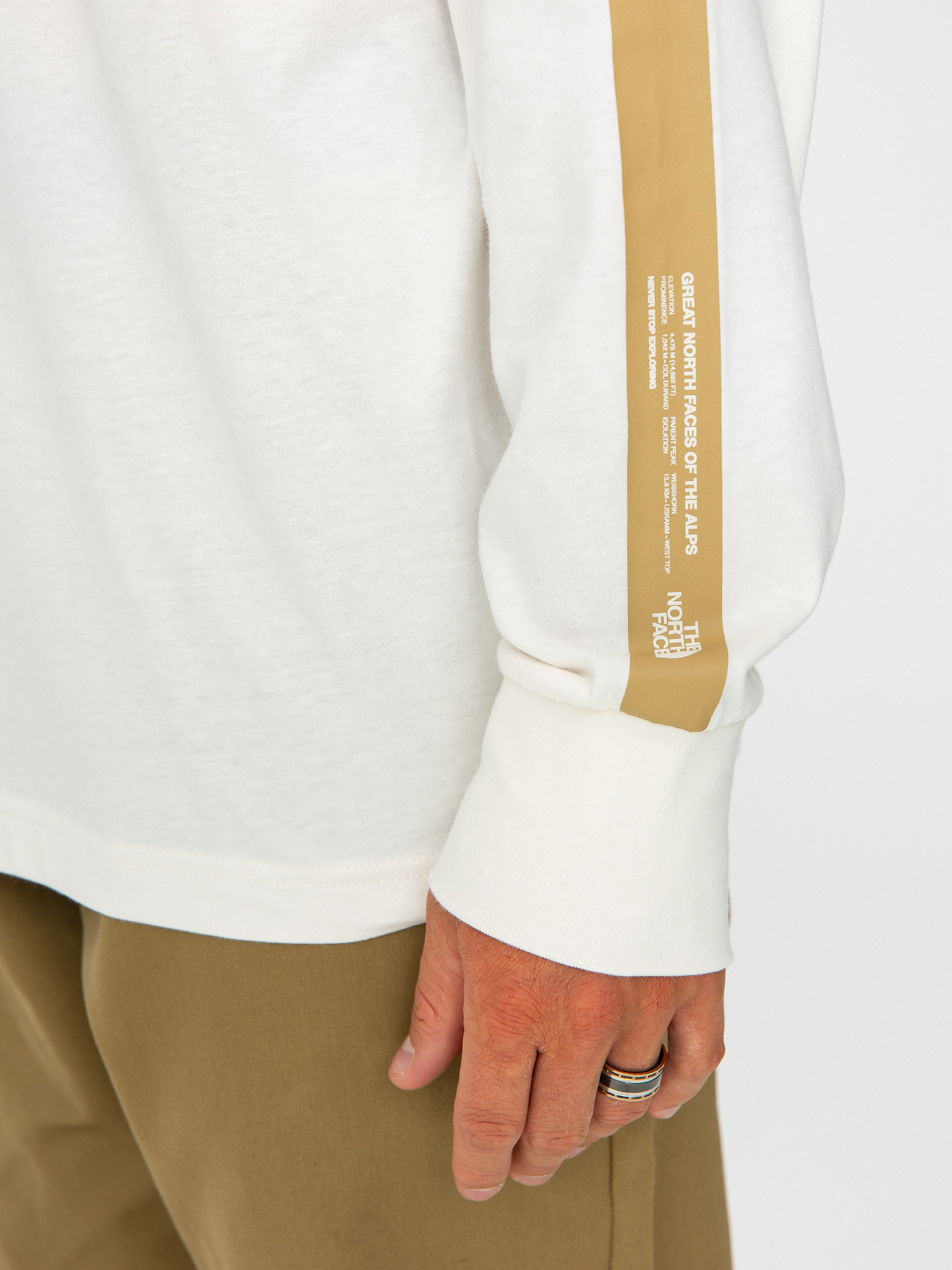 The North Face Matterhorn Face Hosszú ujjú felső (gardenia white)